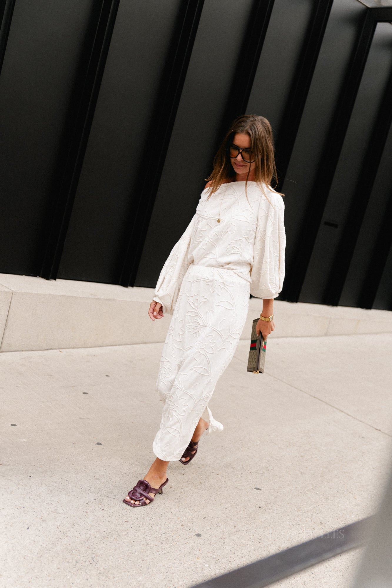 Cosette embroidered blouse ecru