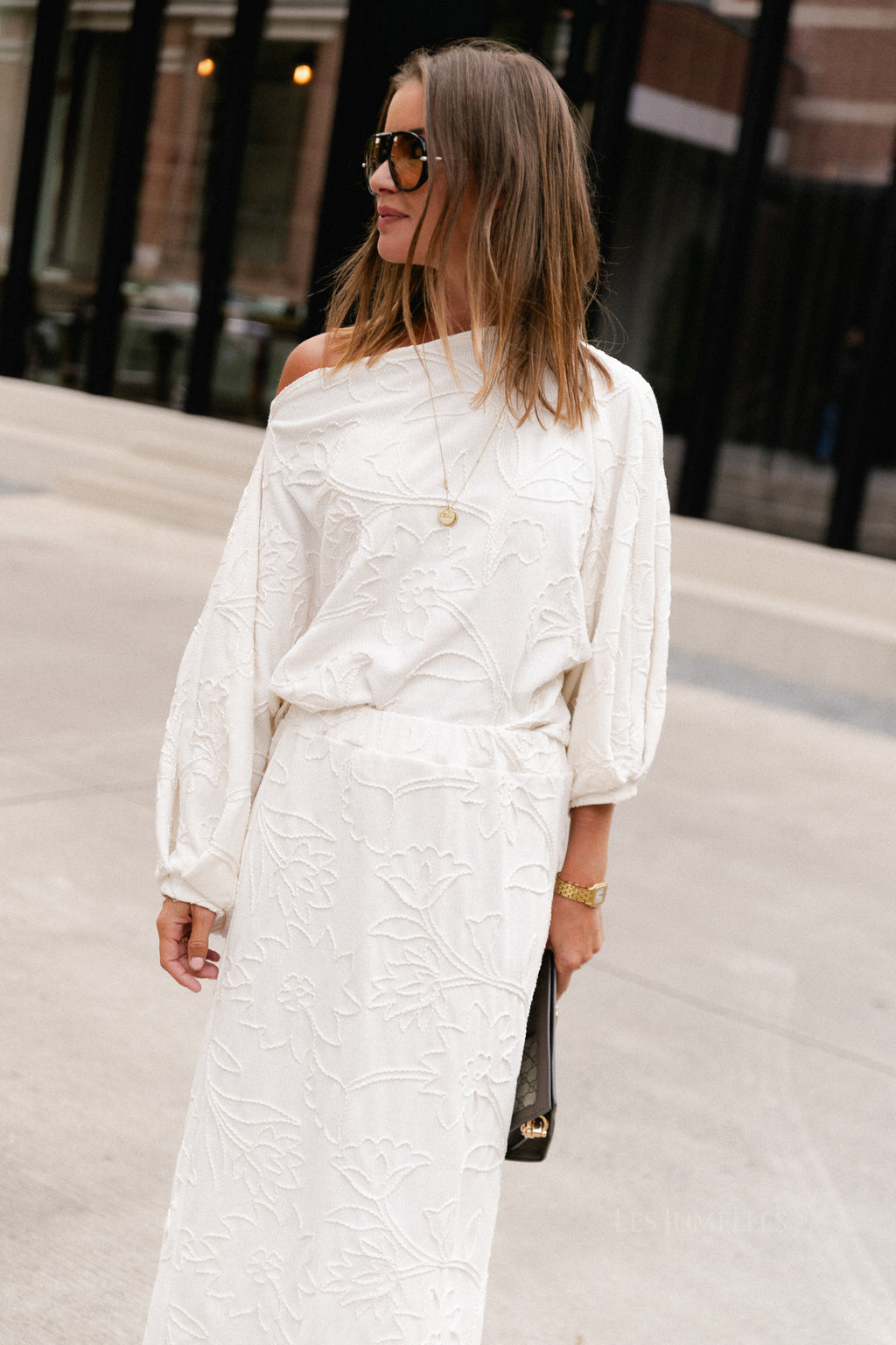 Cosette embroidered blouse ecru