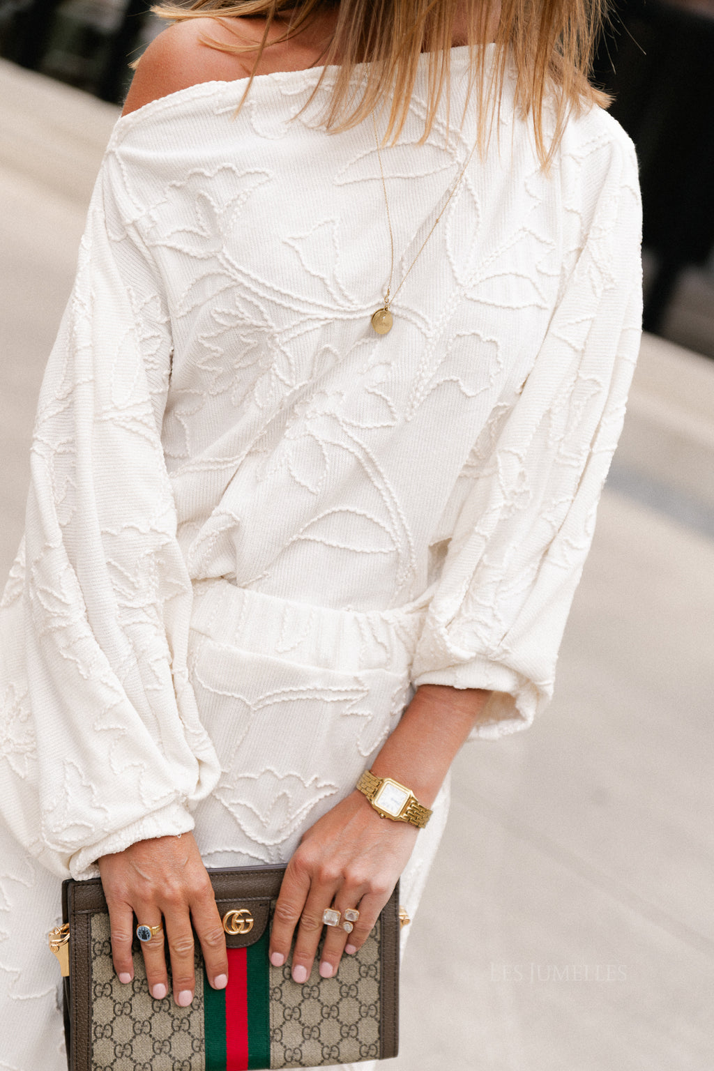 Cosette embroidered blouse ecru