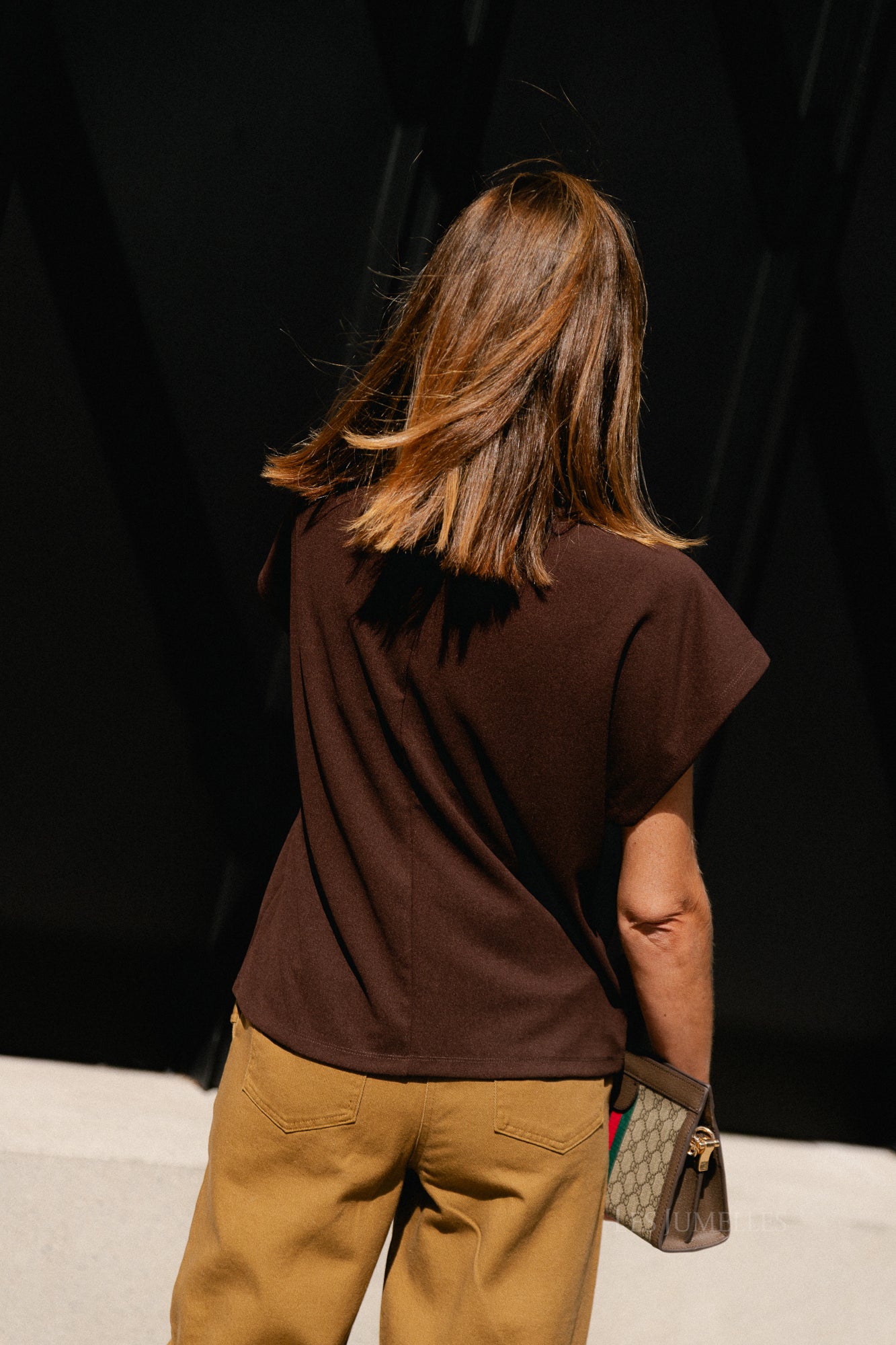 VIMerlano funnelneck SS top coffee bean