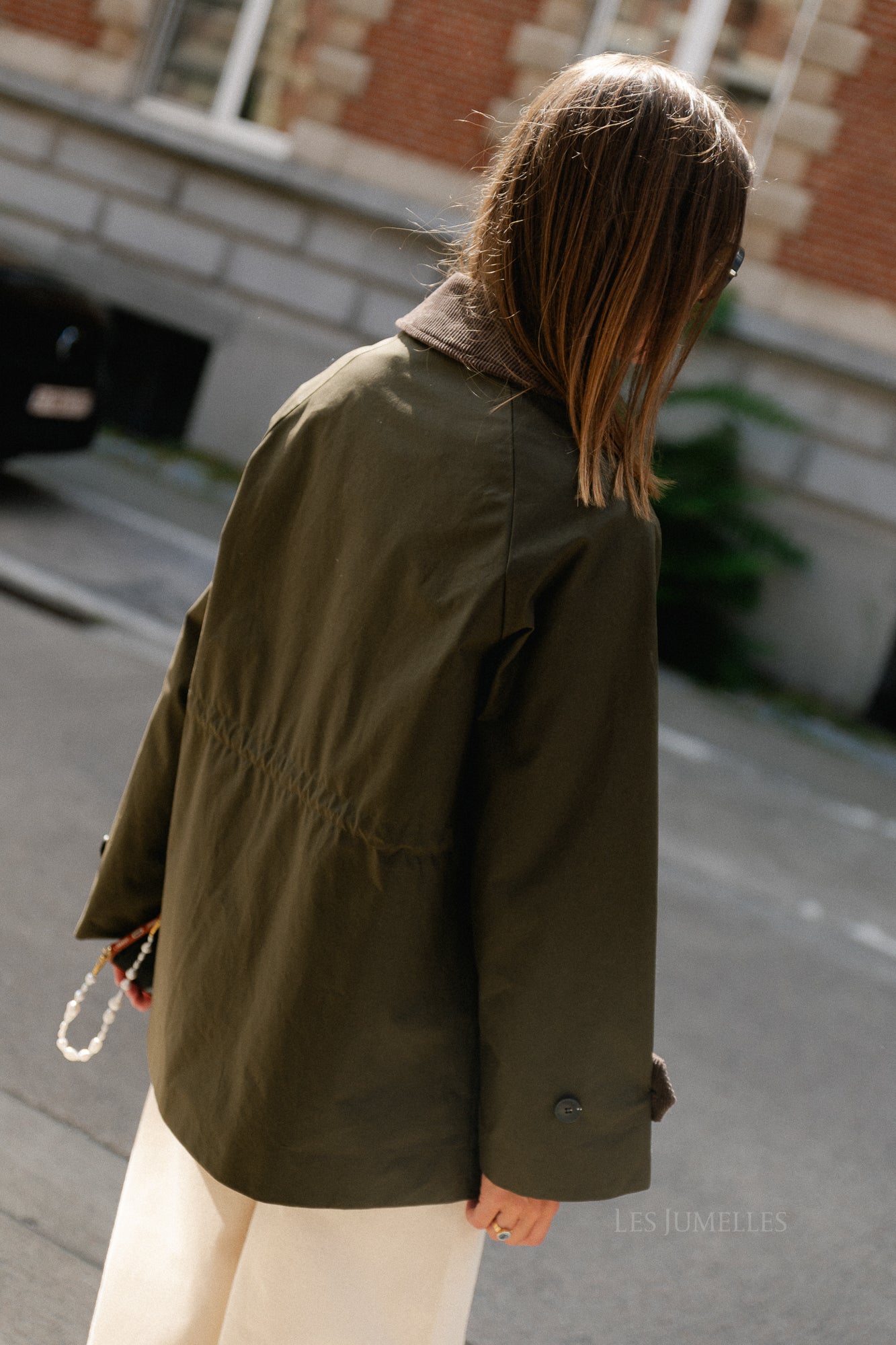 SLWWilma waxed jacket NOOS grape leaf