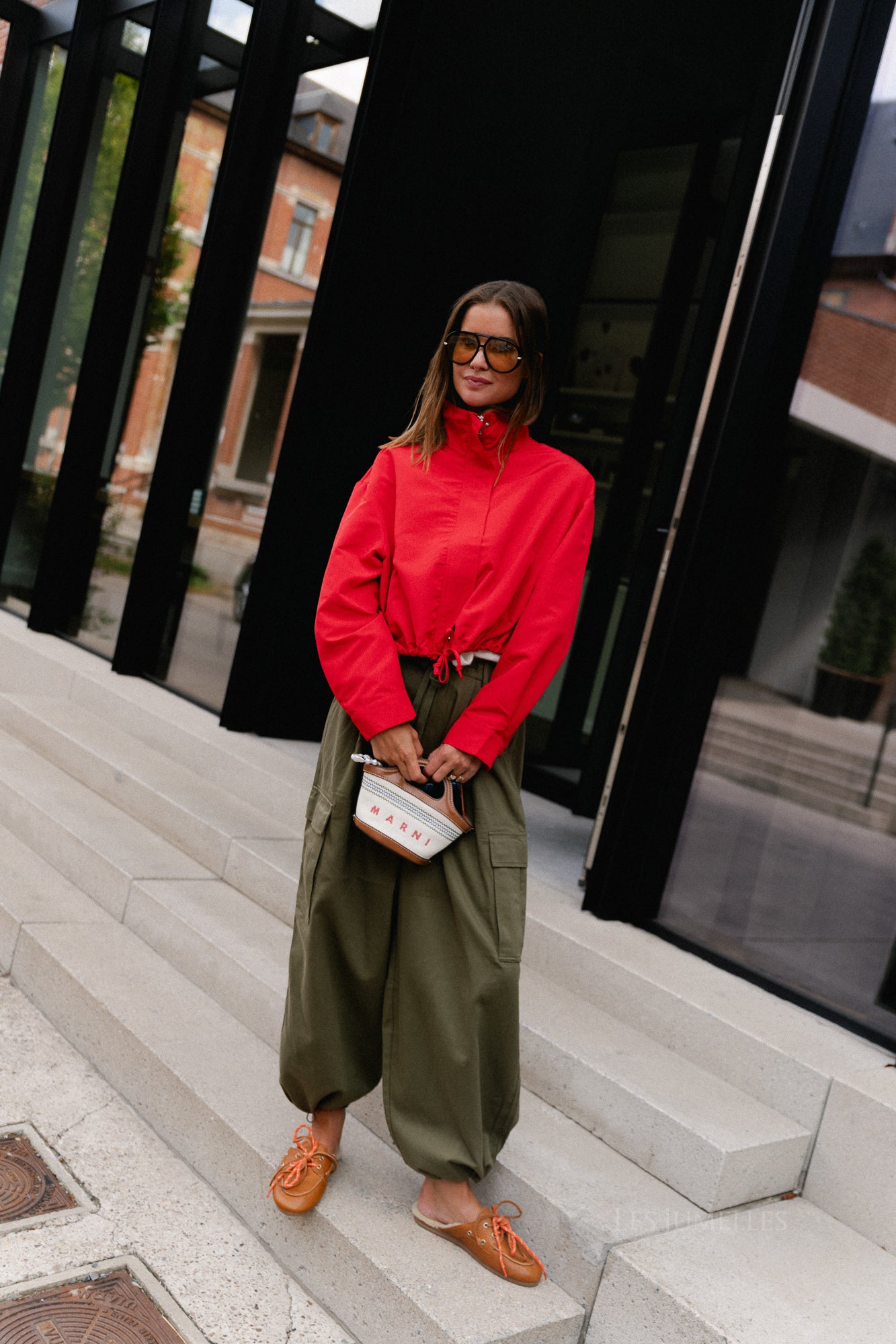 Isabelle cargo pants khaki