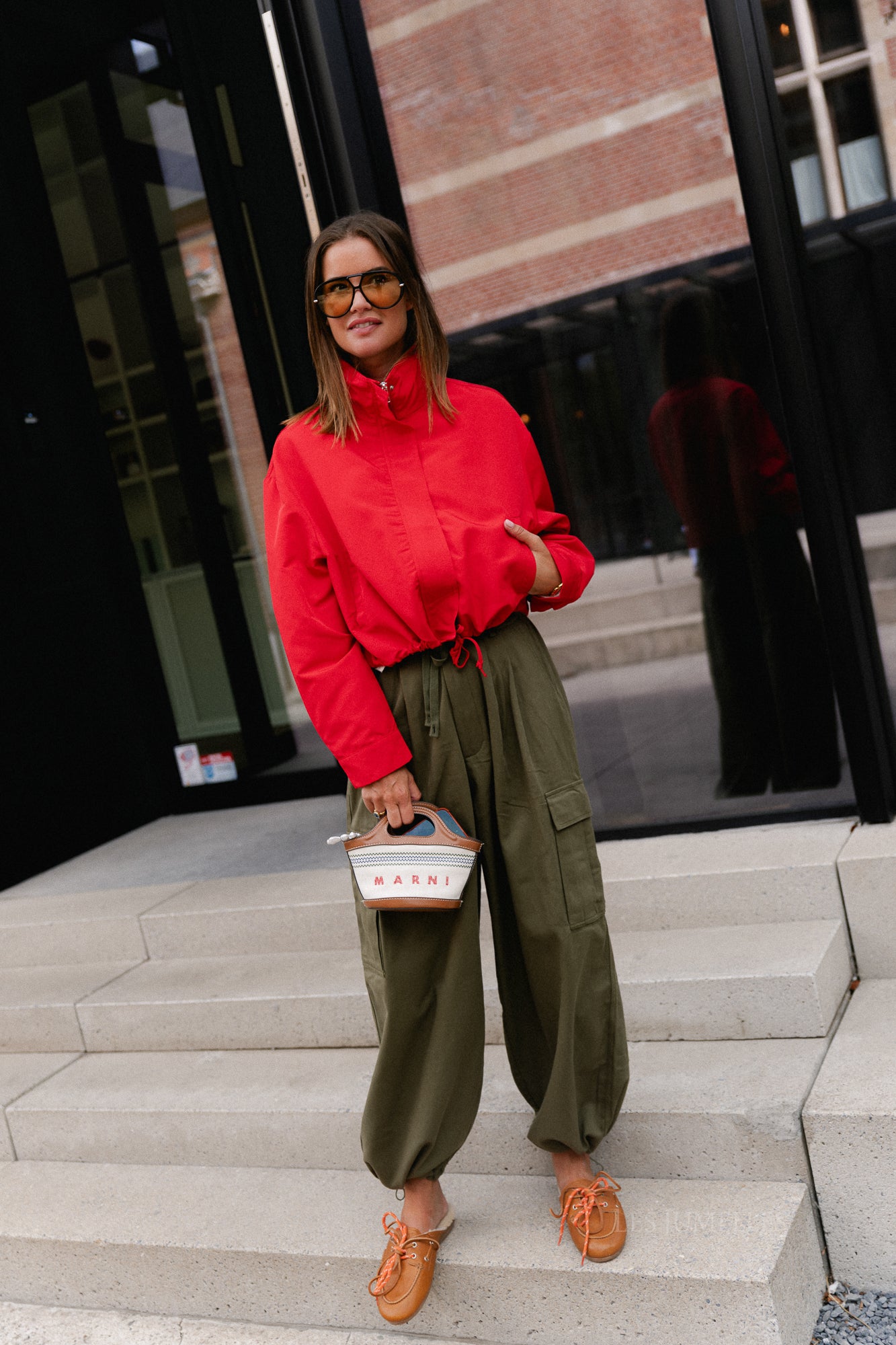 Isabelle cargo pants khaki