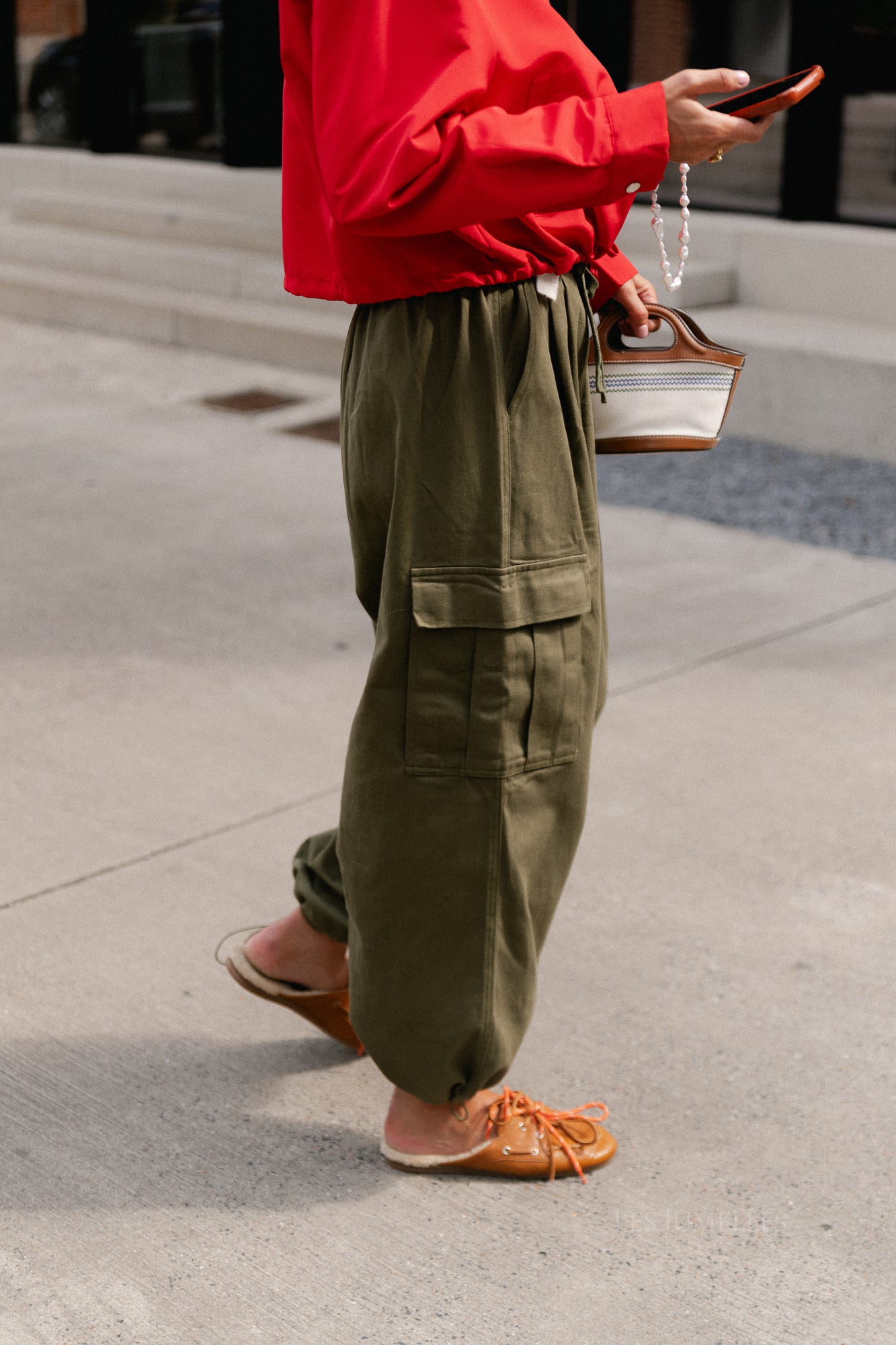 Isabelle cargo pants khaki