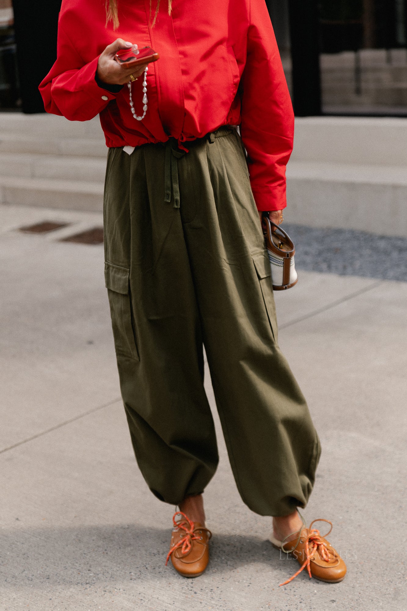 Isabelle cargo pants khaki