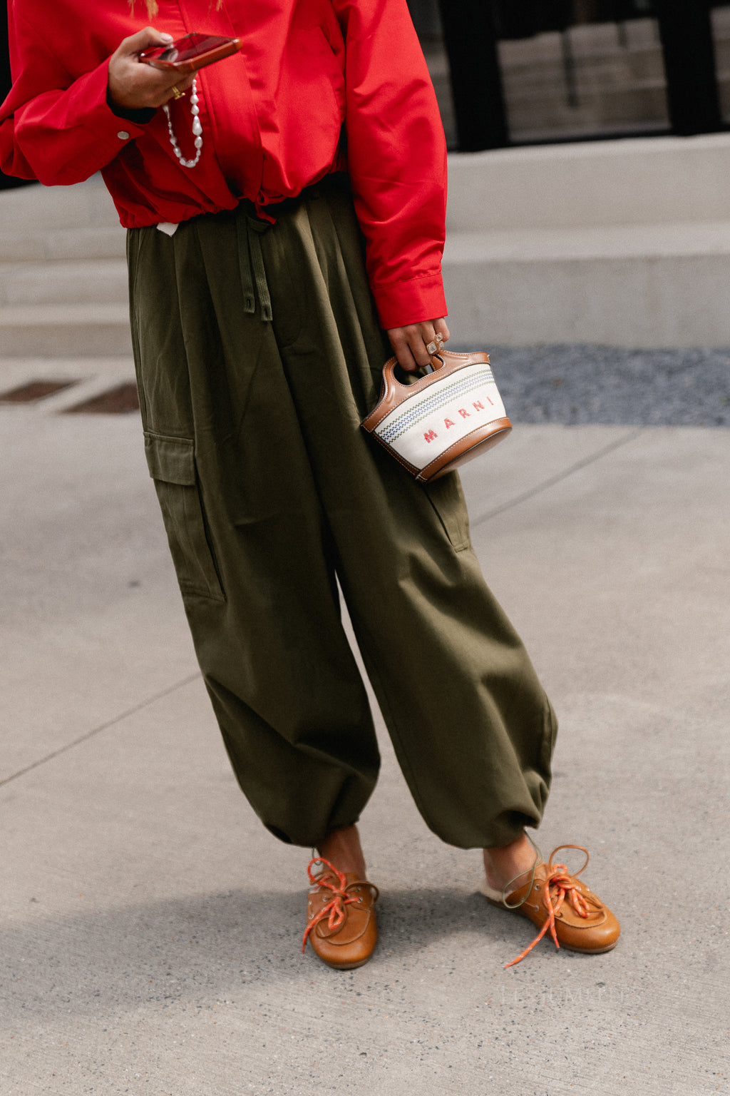 Isabelle cargo pants khaki