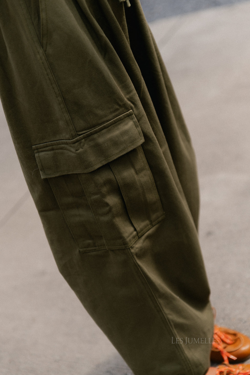 Isabelle cargo pants khaki