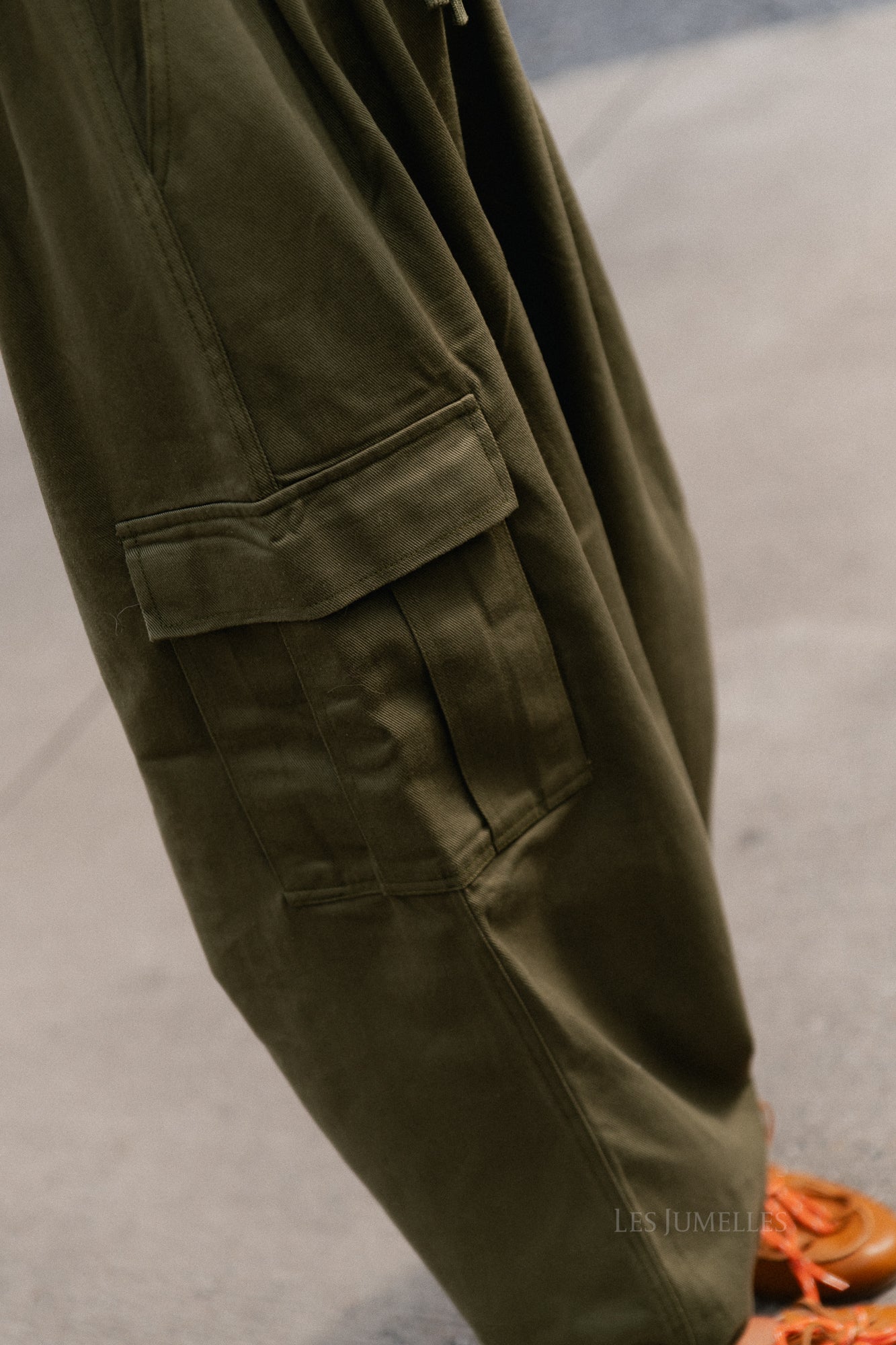 Isabelle cargo pants khaki