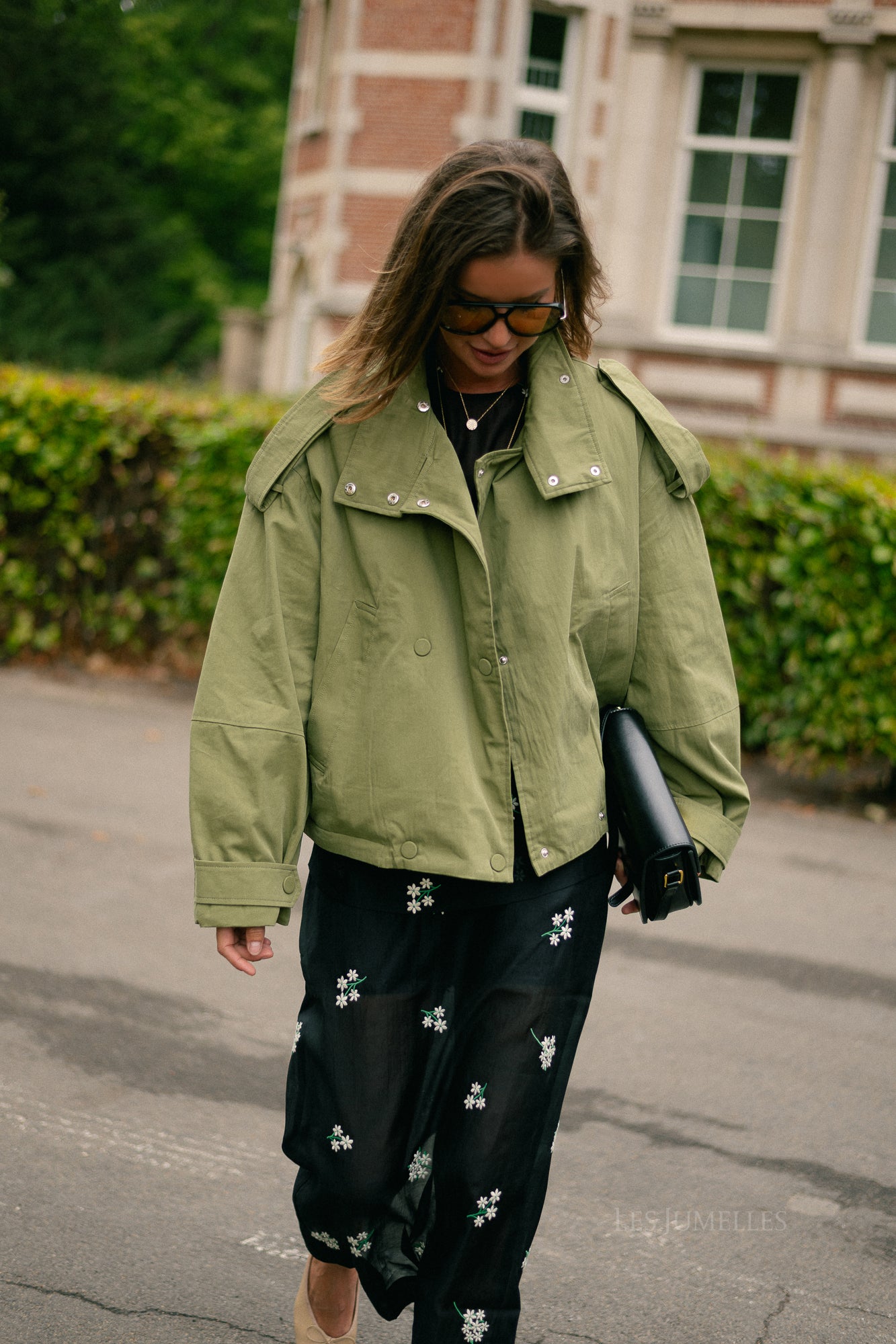 Agatha jacket grape leaf
