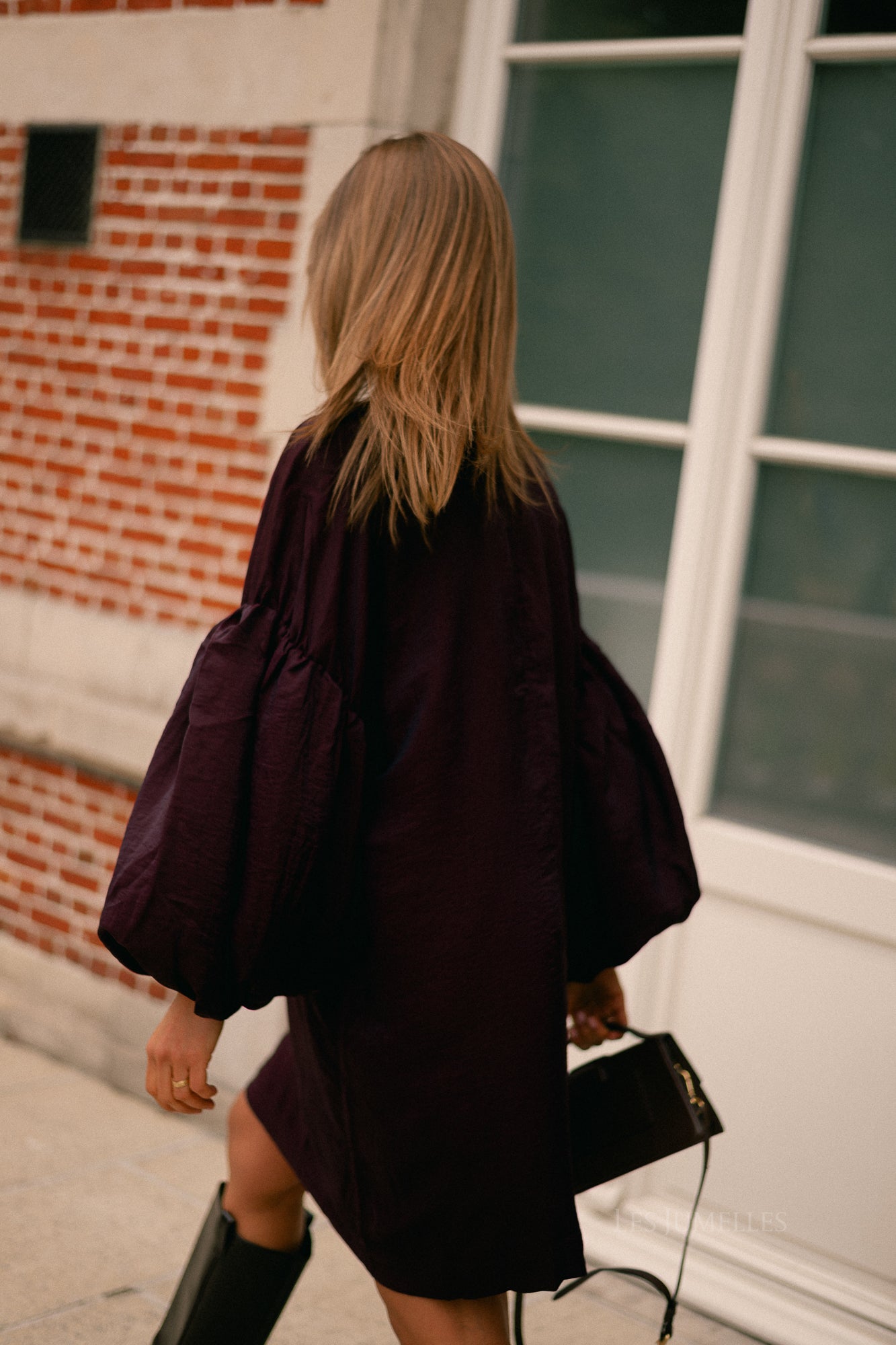 GZMalloon short dress aronia