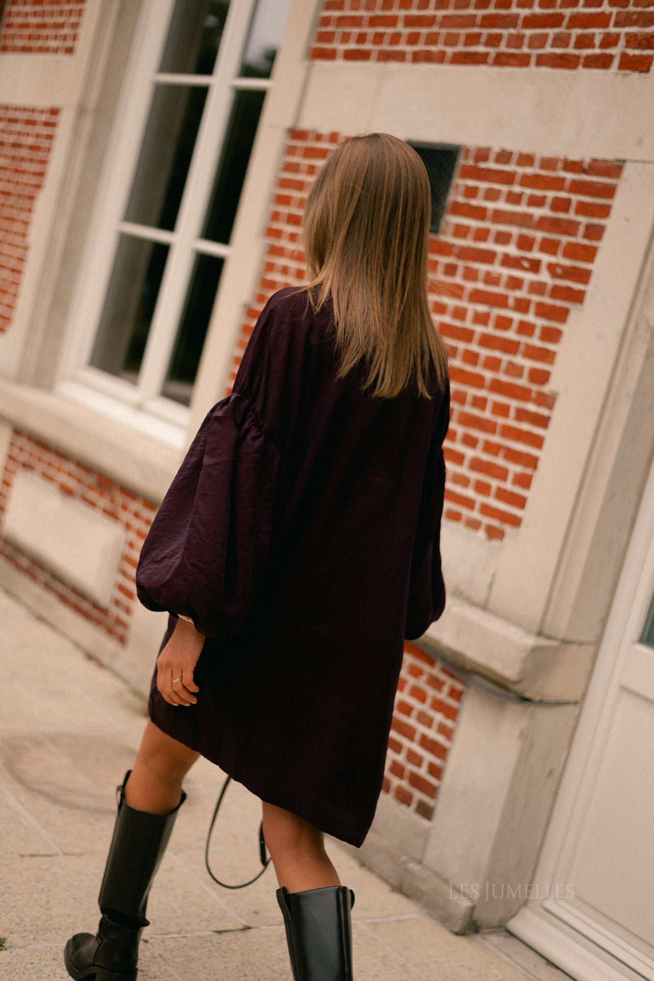 GZMalloon short dress aronia