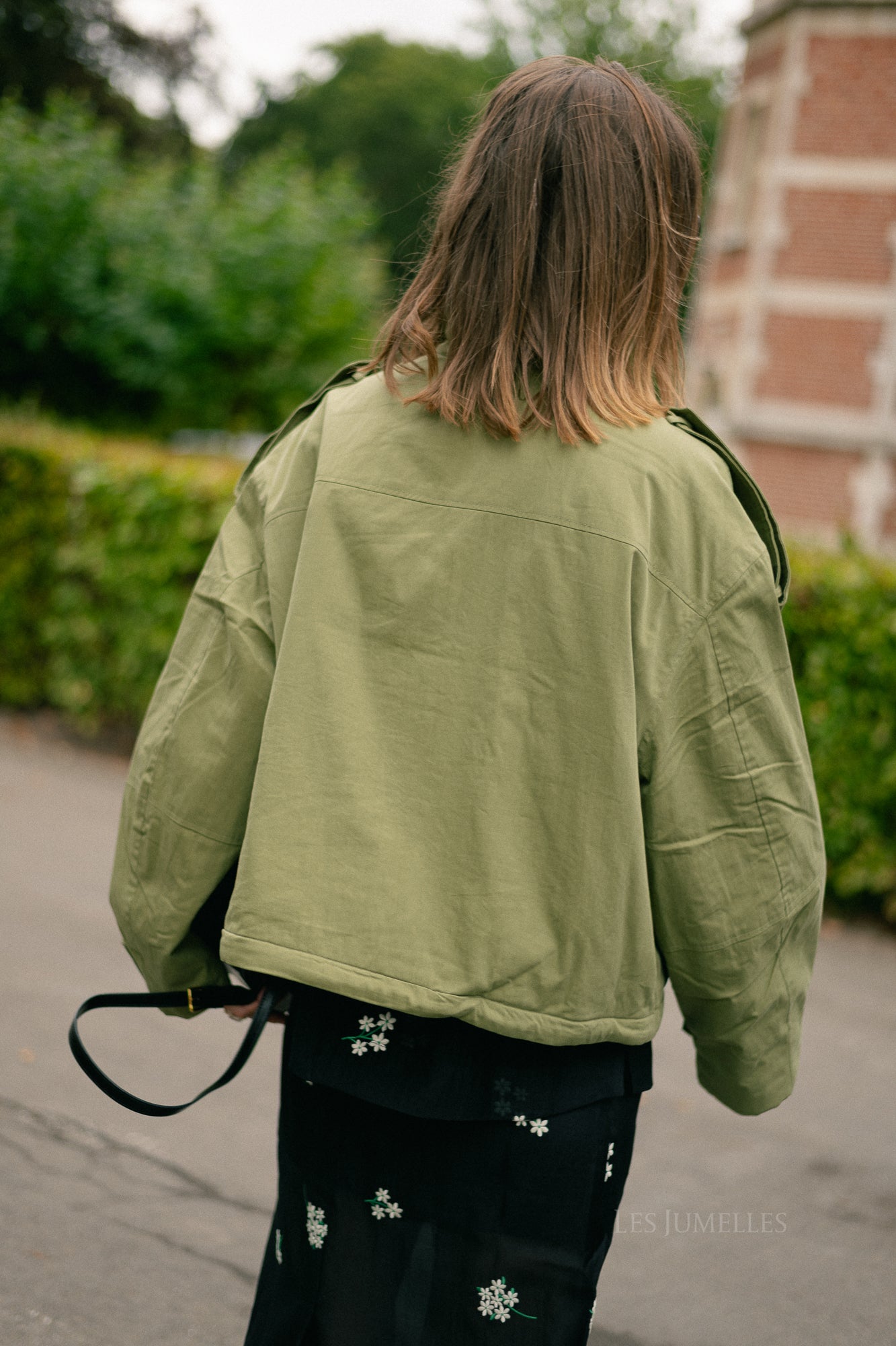 Agatha jacket grape leaf