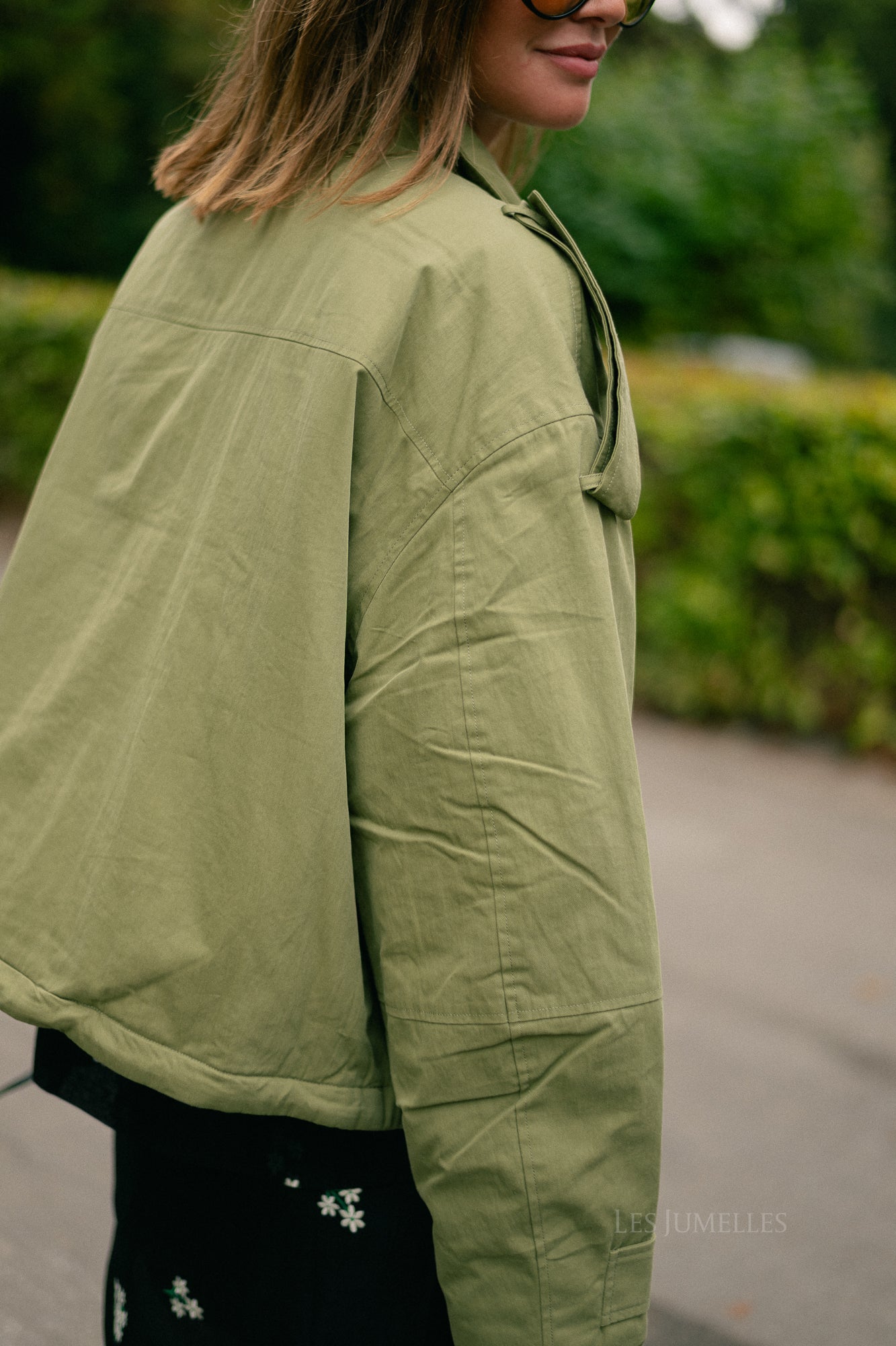 Agatha jacket grape leaf