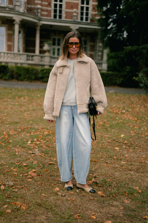 Dakota jacket cream