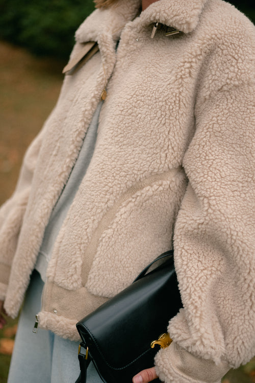 Dakota jacket cream