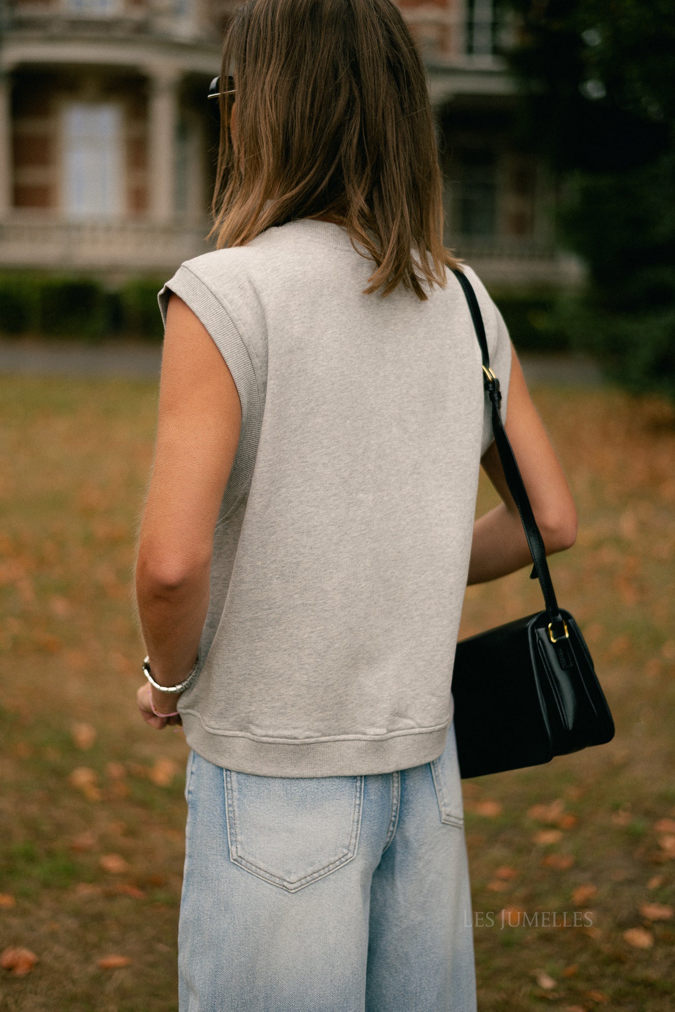 Ibar vest grey melange