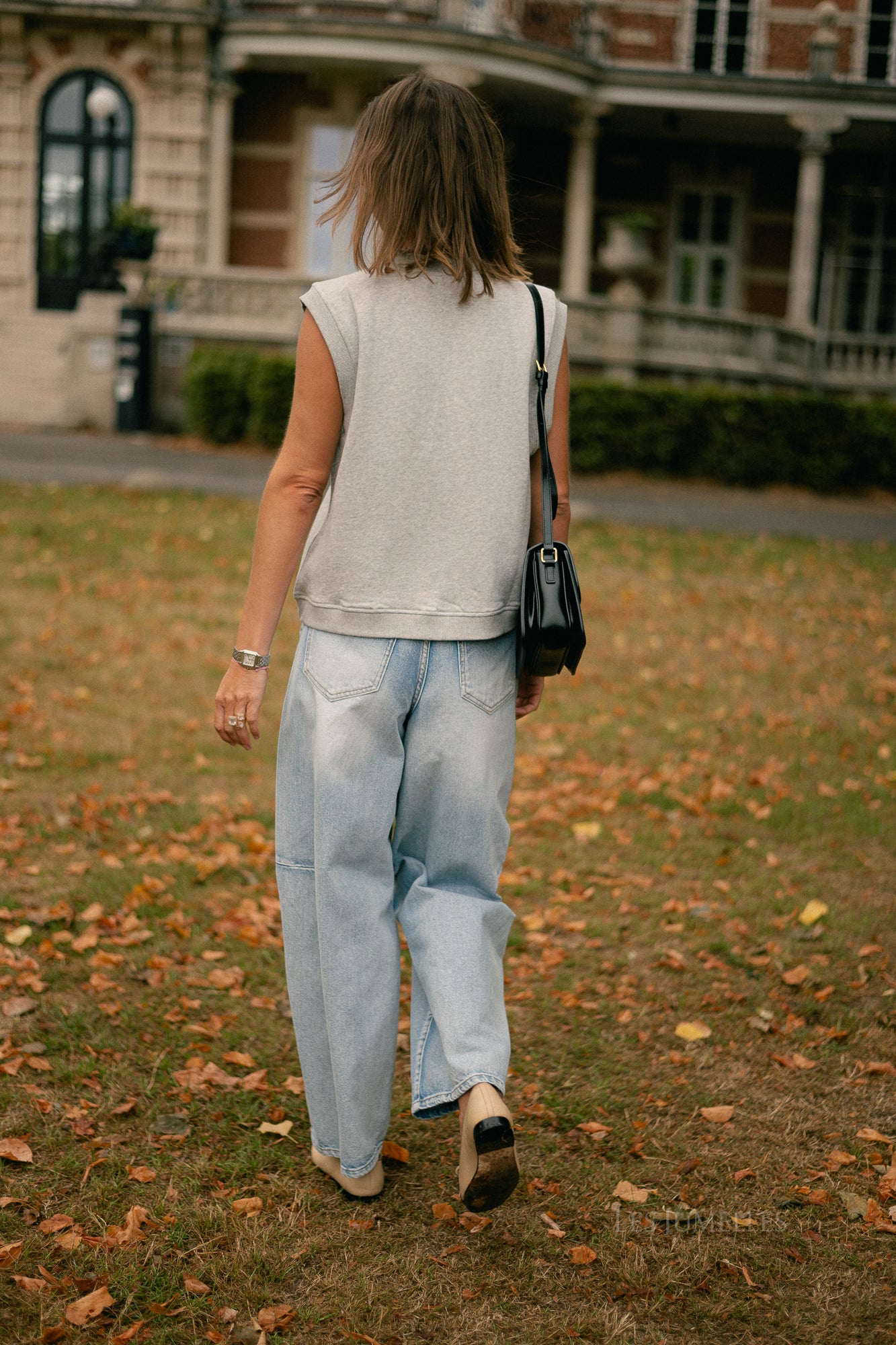 Ibar vest grey melange