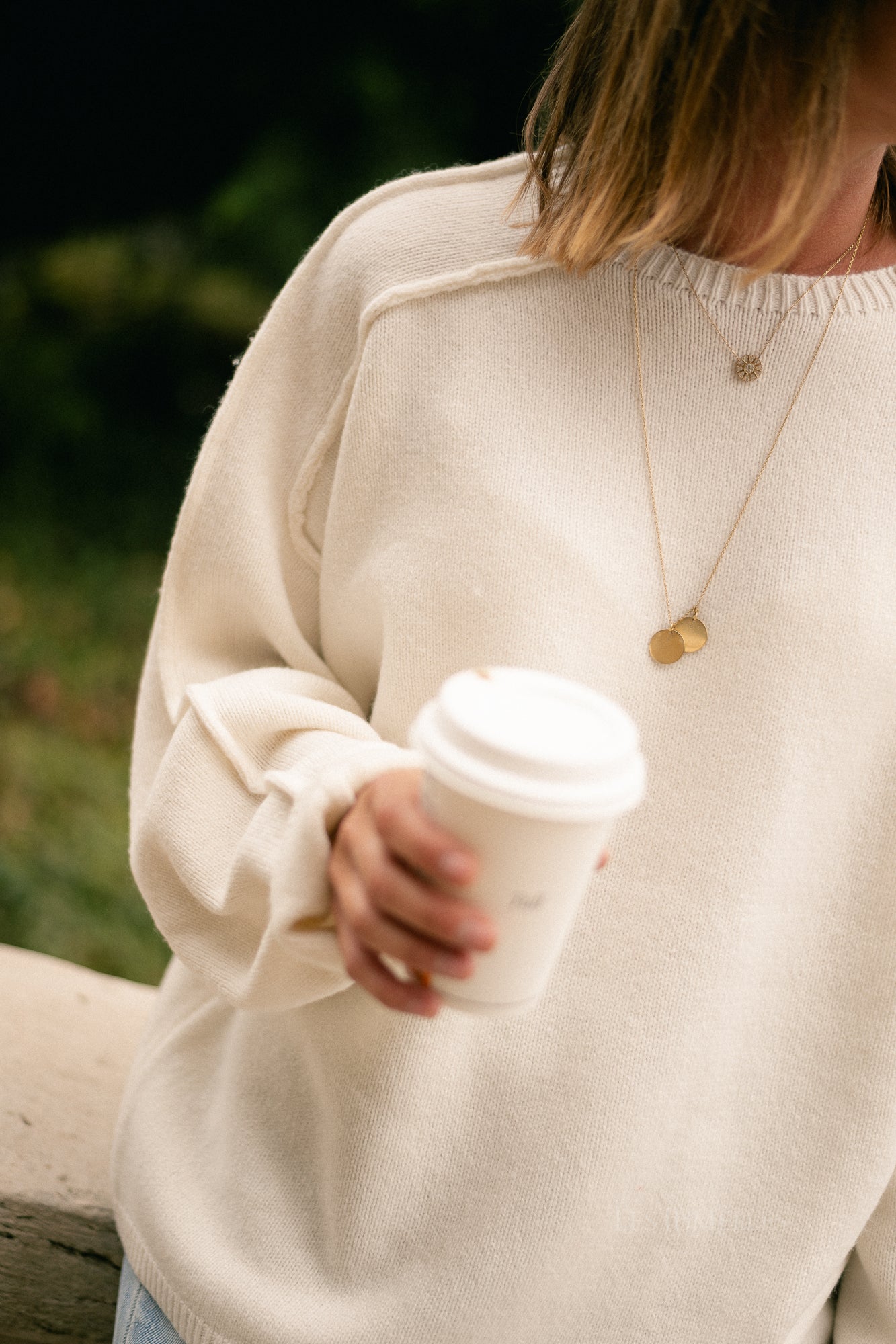 Naiba wool jumper gardenia