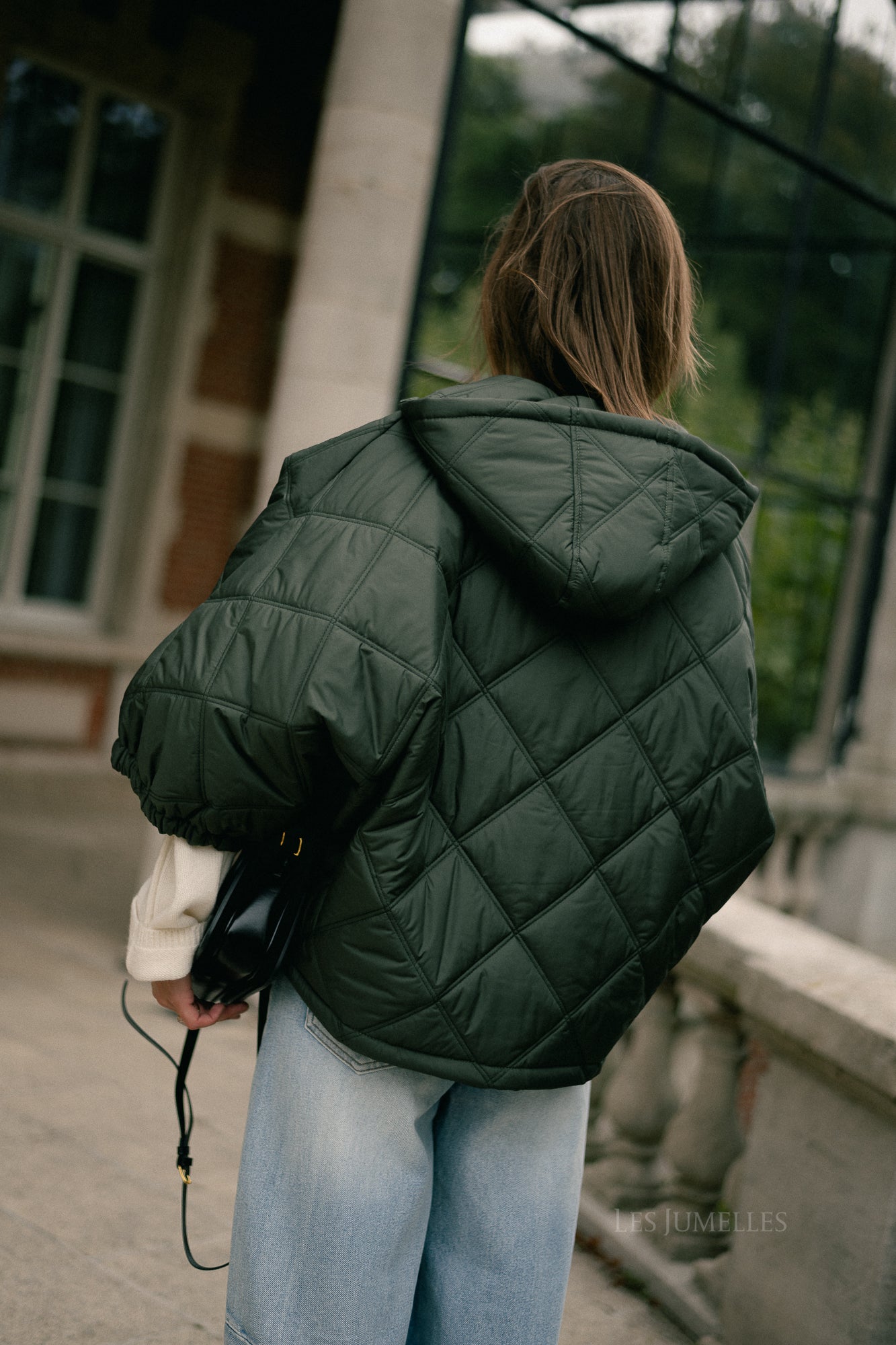 Sophie quilted jacket khaki
