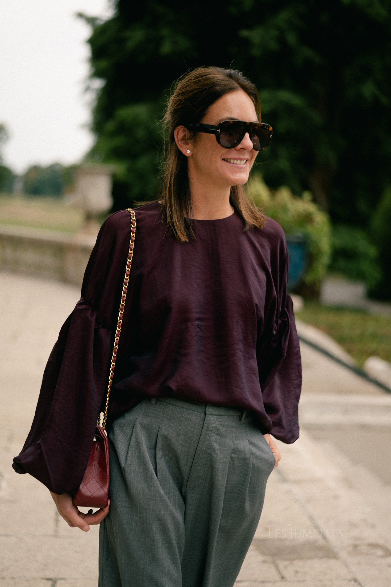 GZMalloon blouse aronia