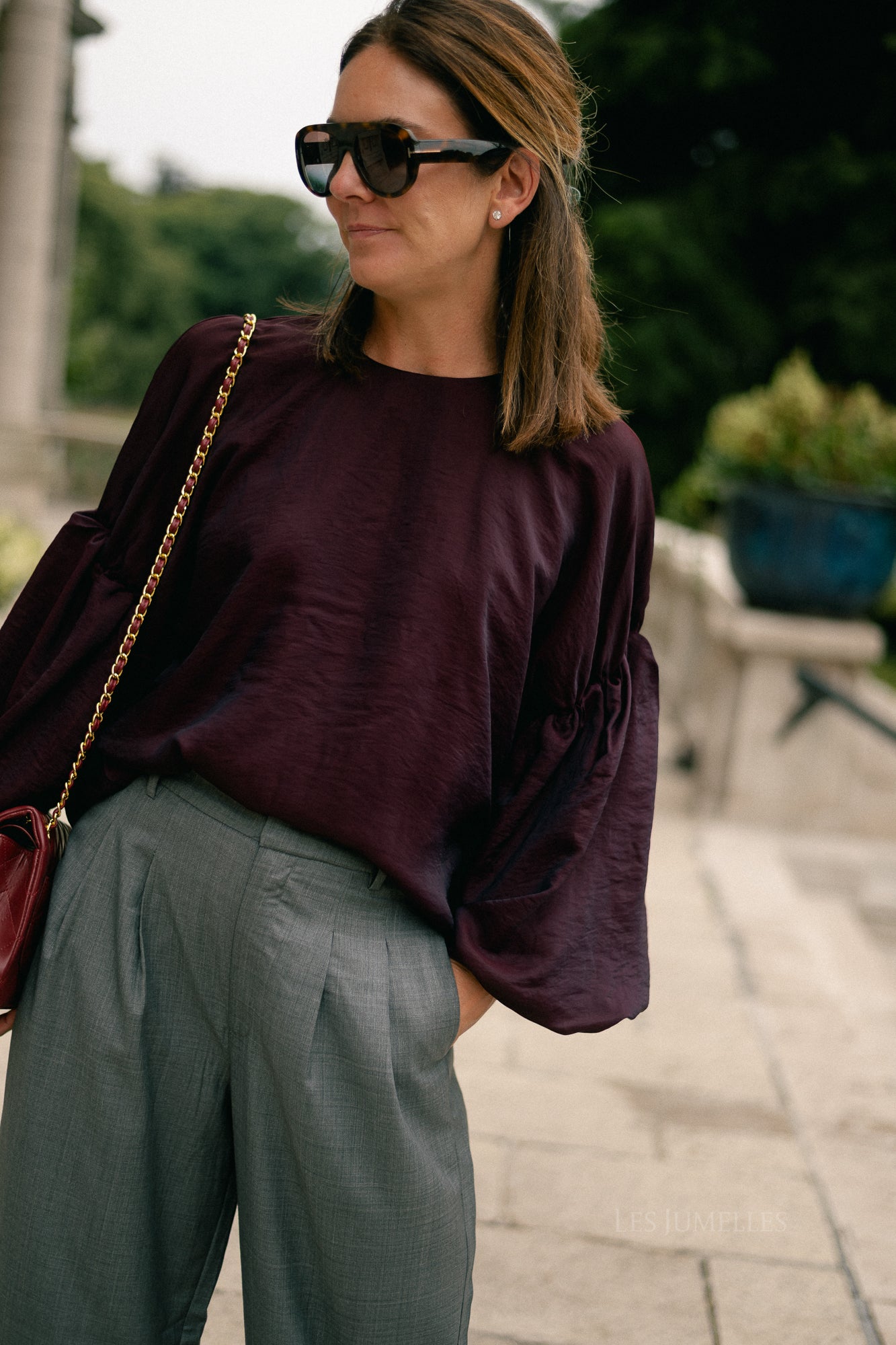GZMalloon blouse aronia