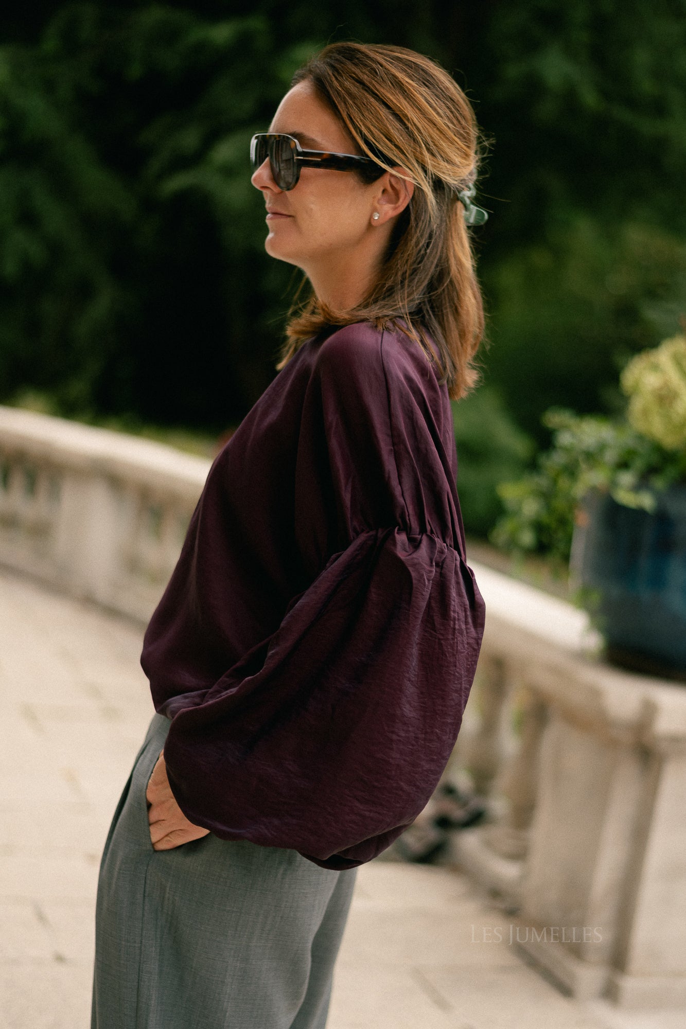 GZMalloon blouse aronia