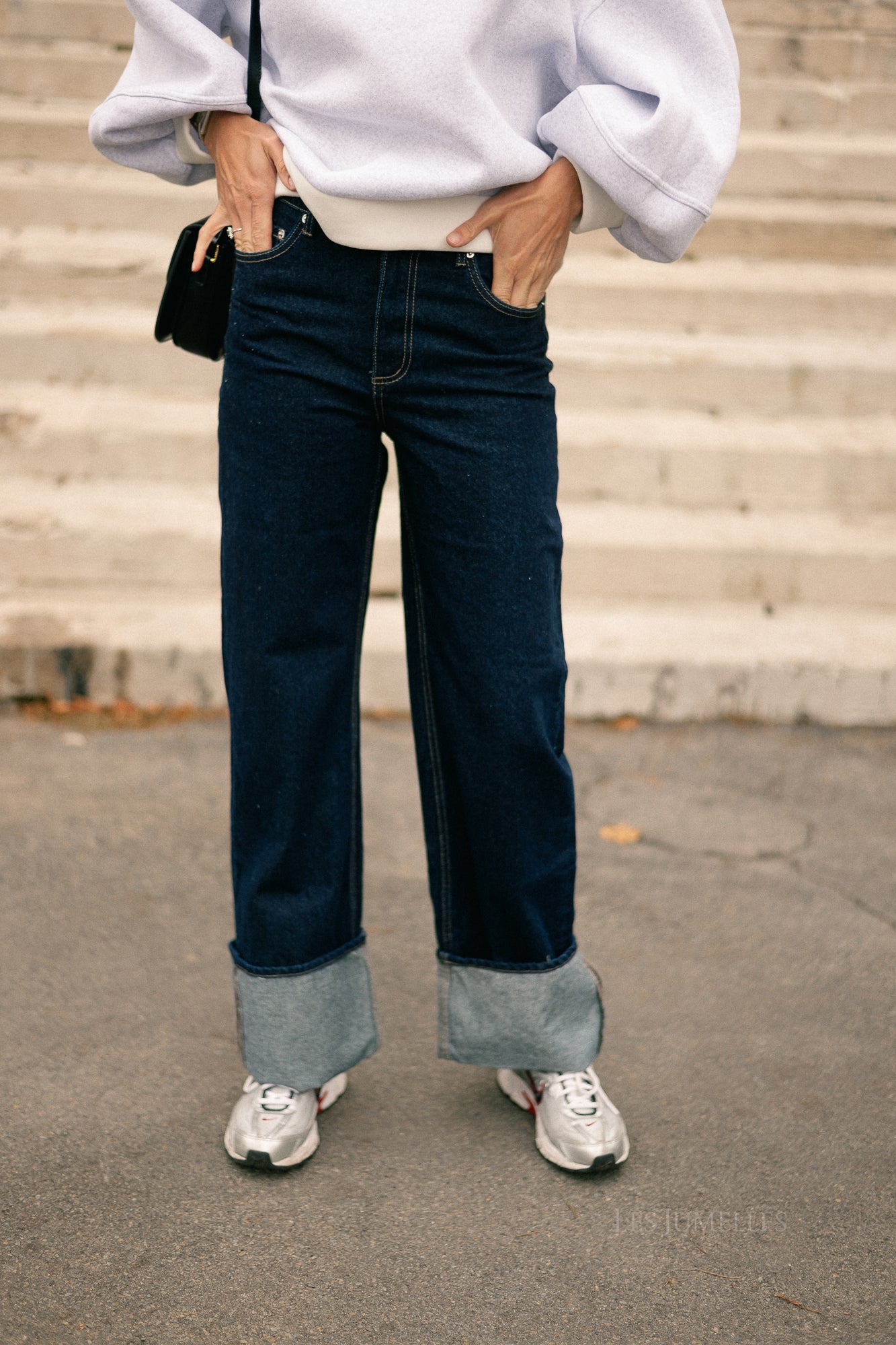 Hale denim trousers dark blue