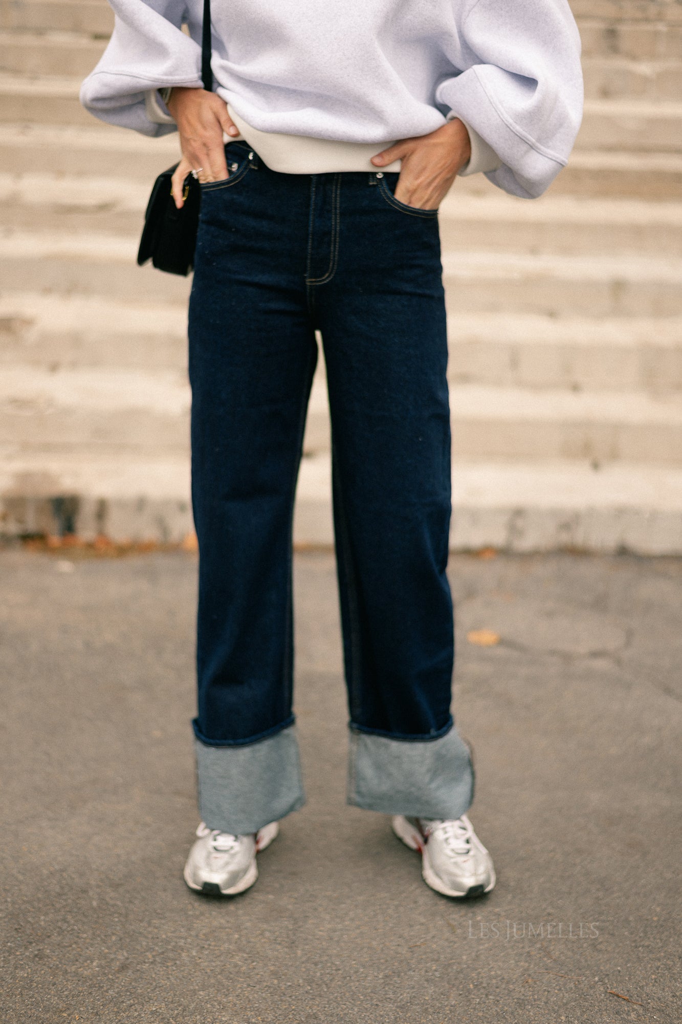 Hale denim trousers dark blue