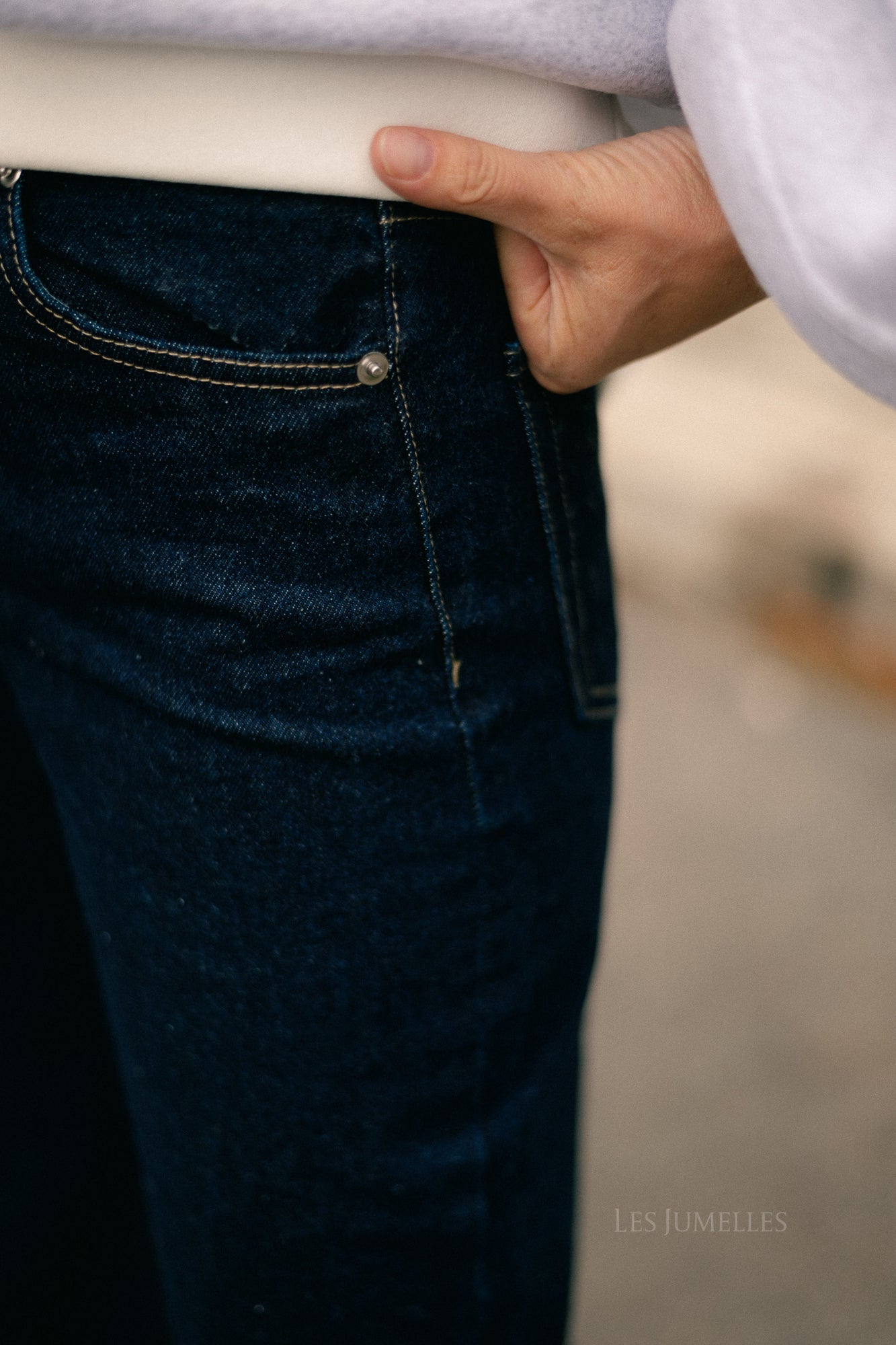 Hale denim trousers dark blue