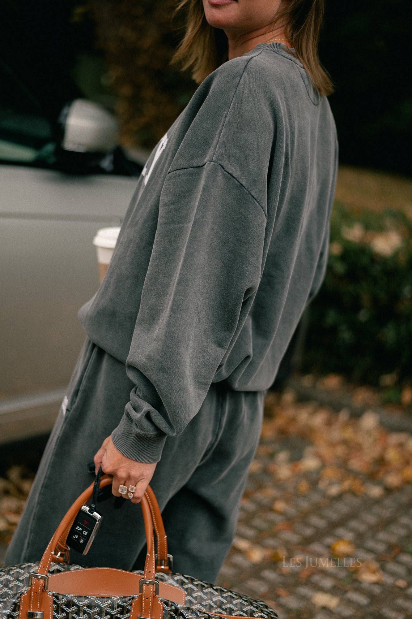 Society sweatshirt washed grey