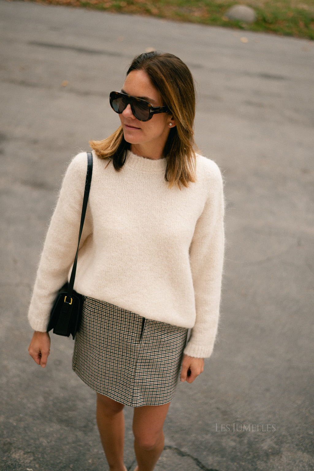 SLFGabriella knit o-neck birch