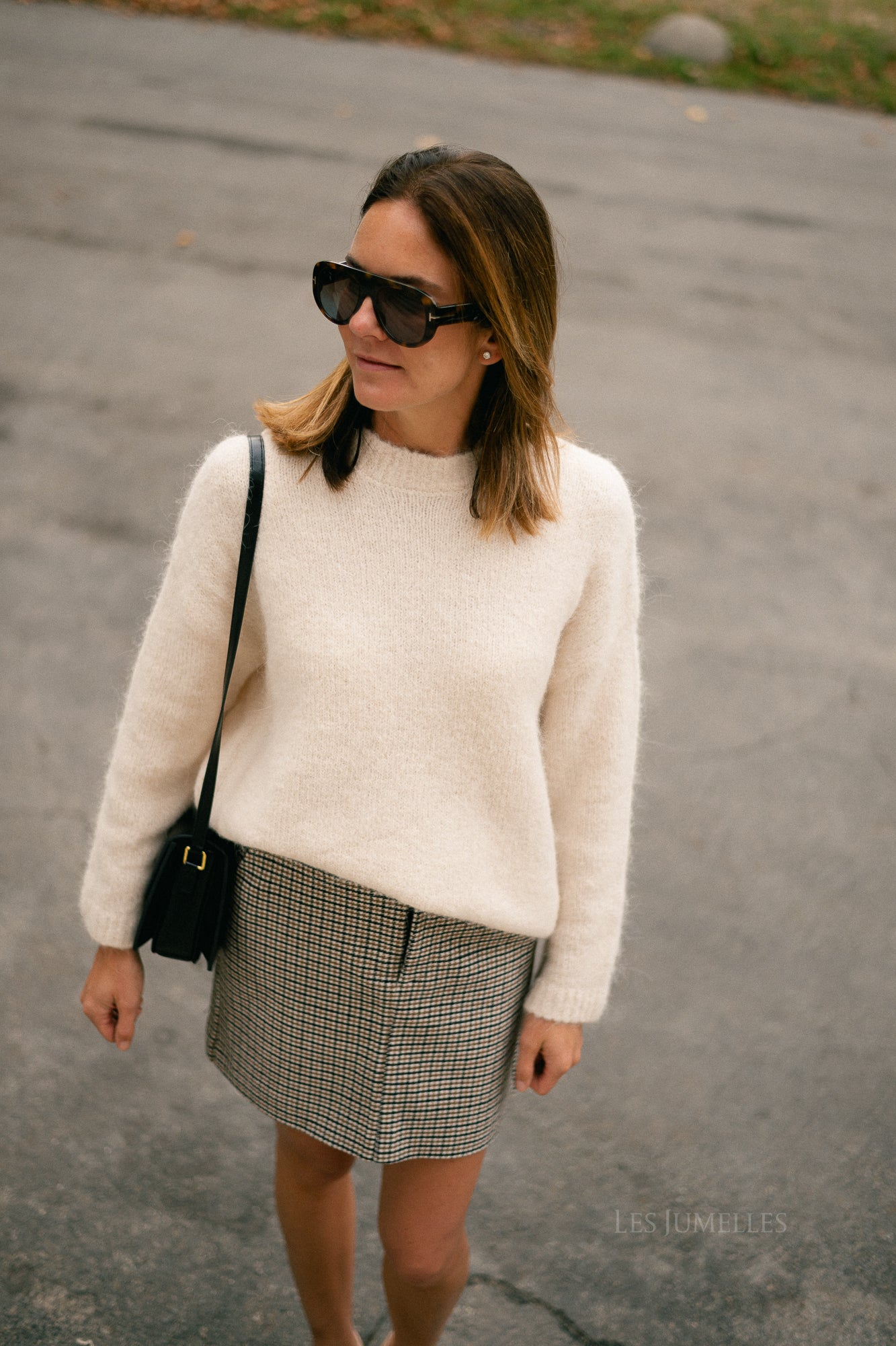 SLFGabriella knit o-neck birch