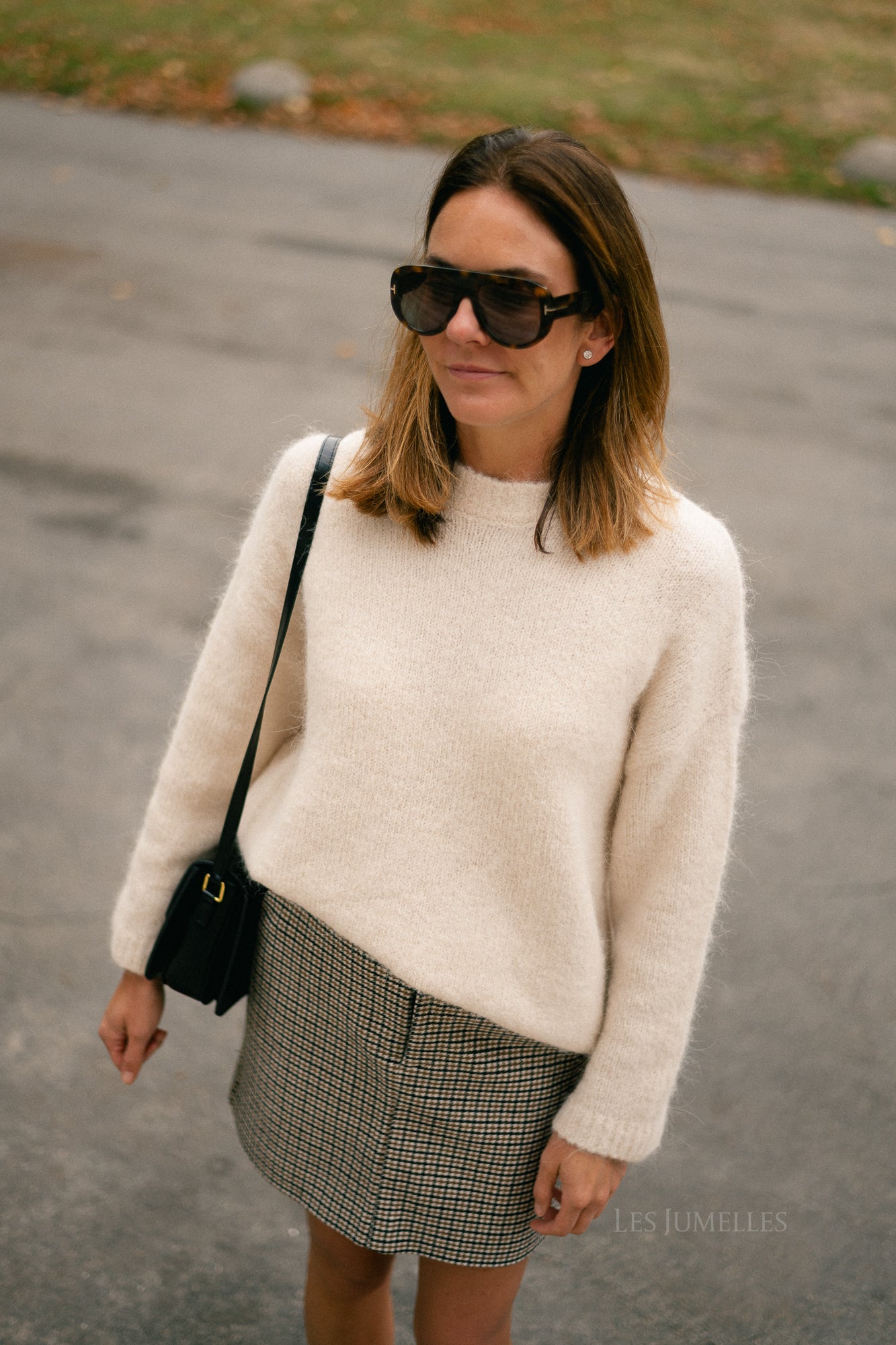SLFGabriella knit o-neck birch