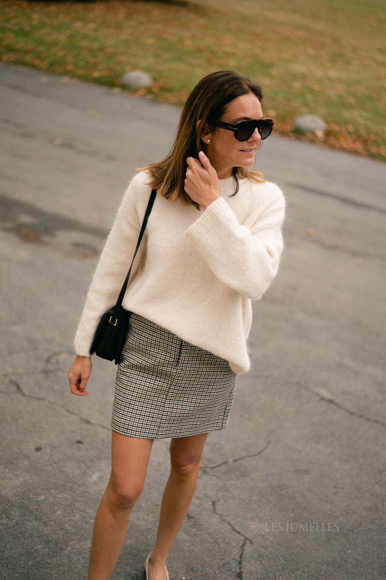 SLFGabriella knit o-neck birch