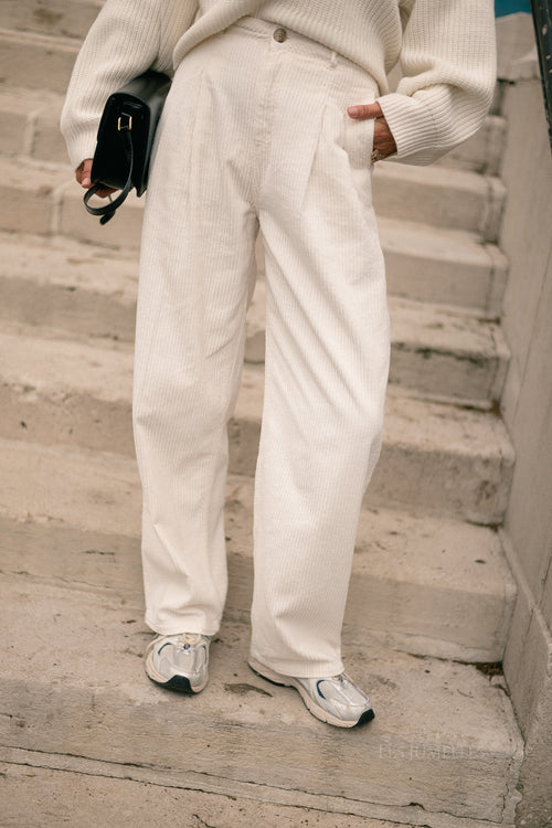 Nicol pants moonlight white