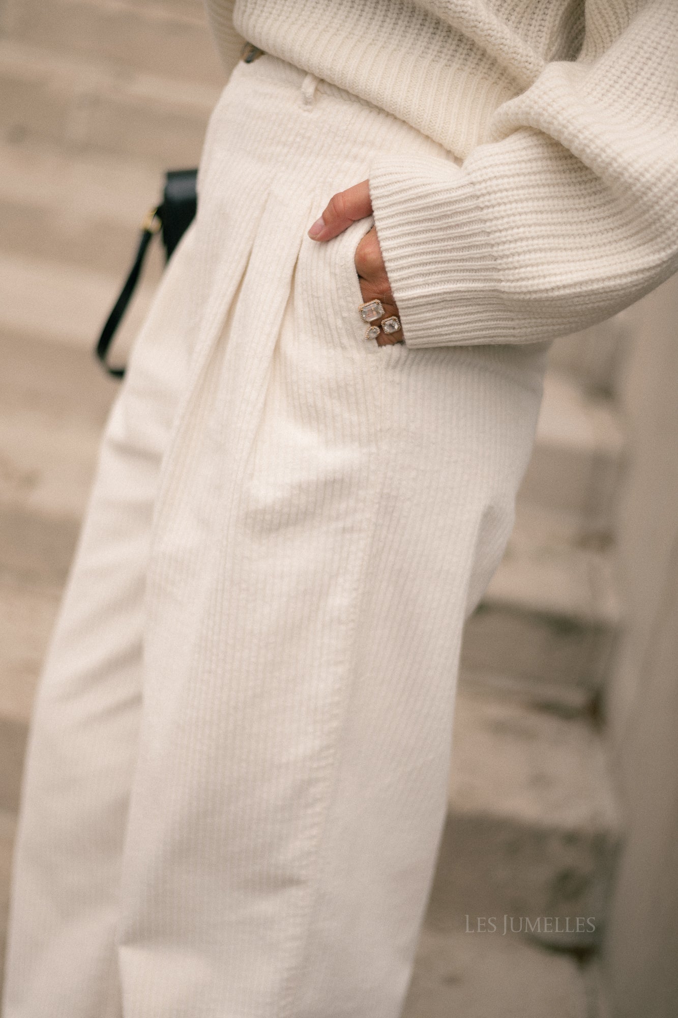 Nicol pants moonlight white