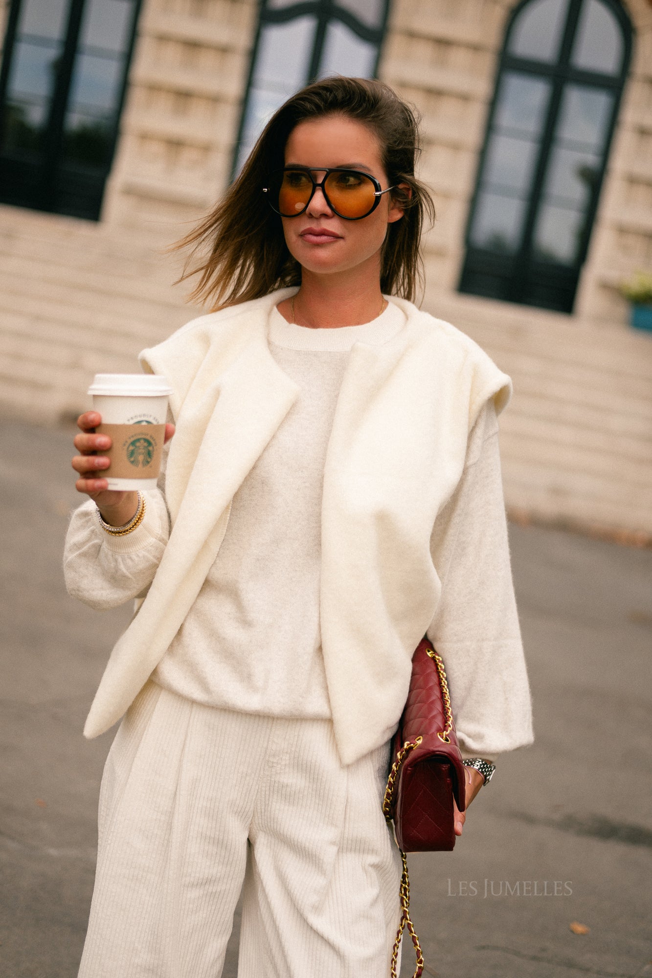 Claire SL jacket ecru