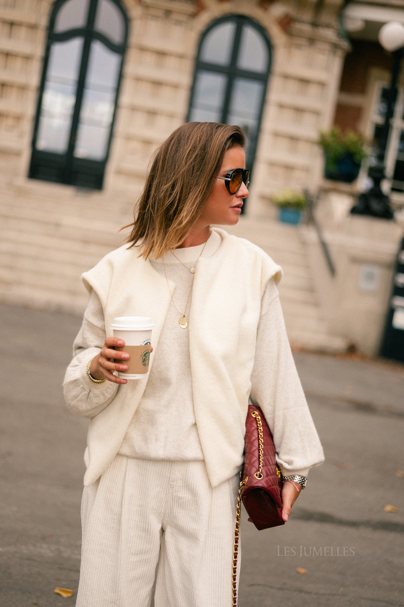 Claire SL jacket ecru