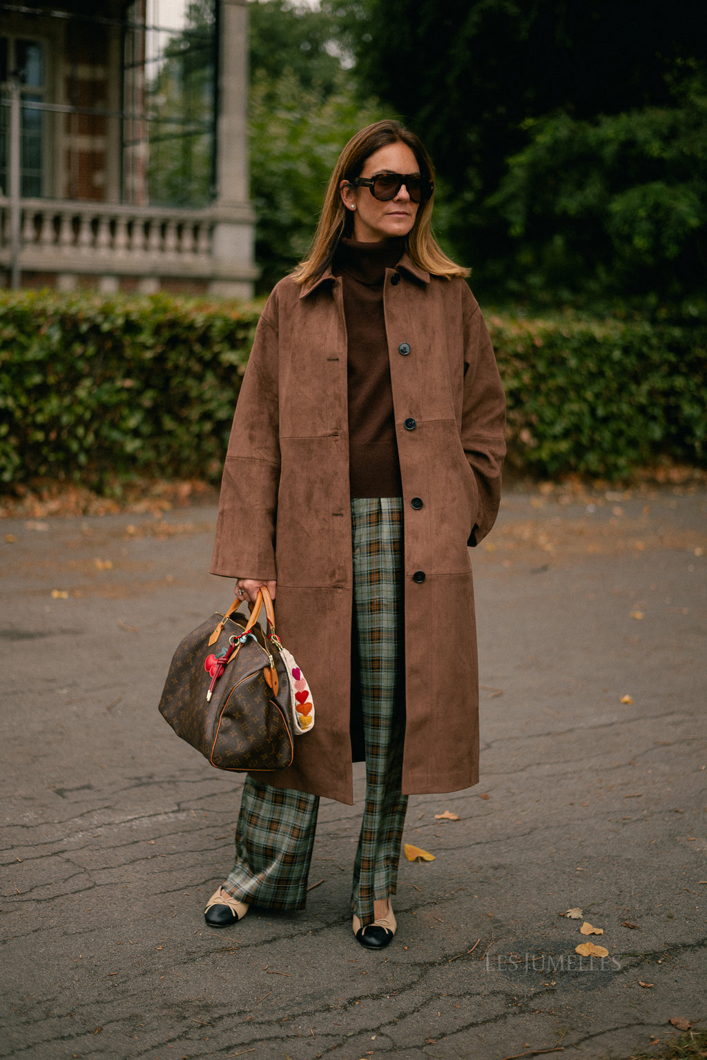 Ignacio coat fondue fudge