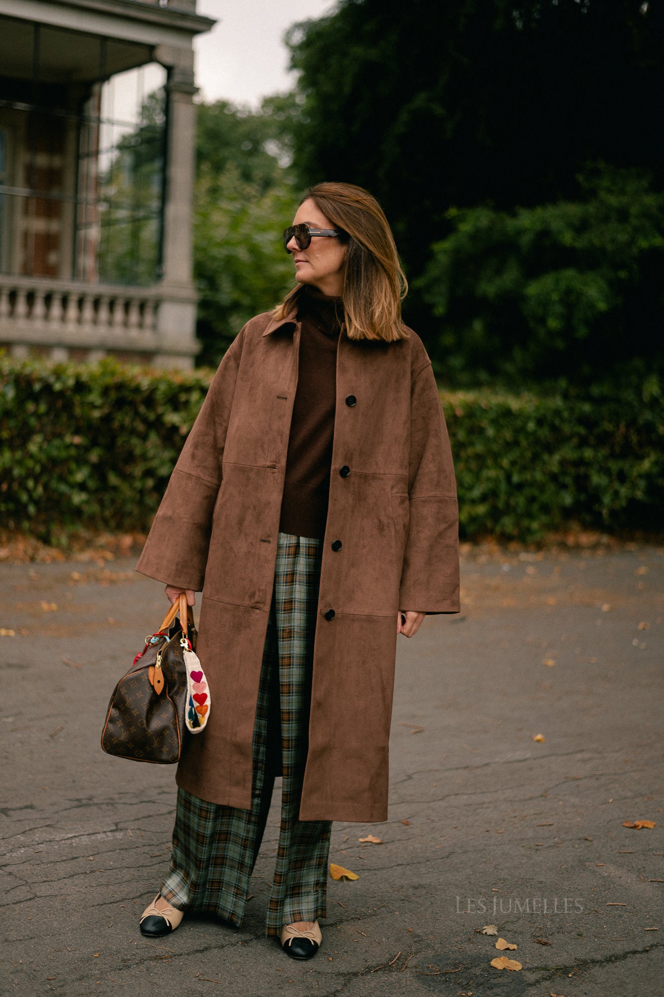 Ignacio coat fondue fudge