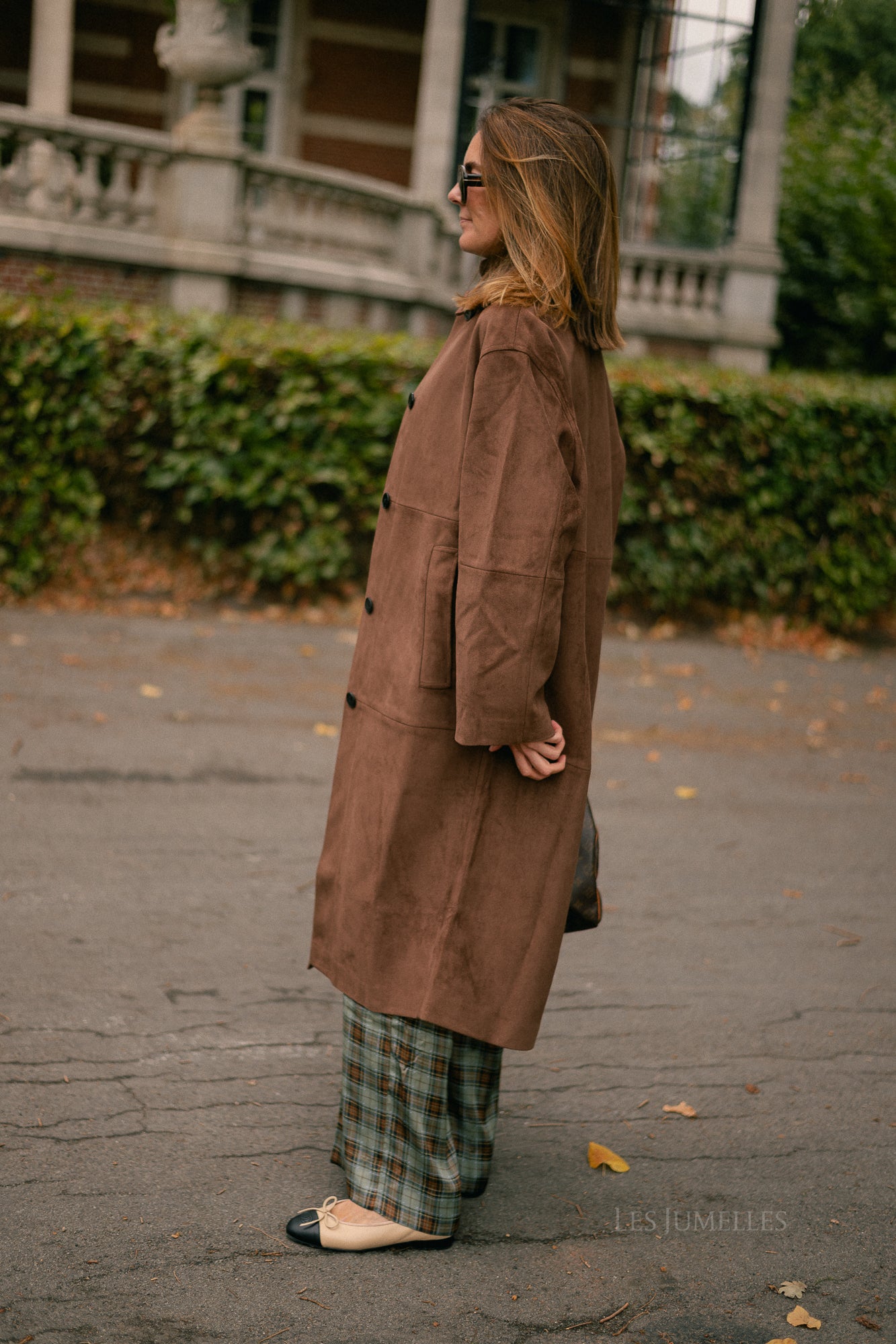 Ignacio coat fondue fudge