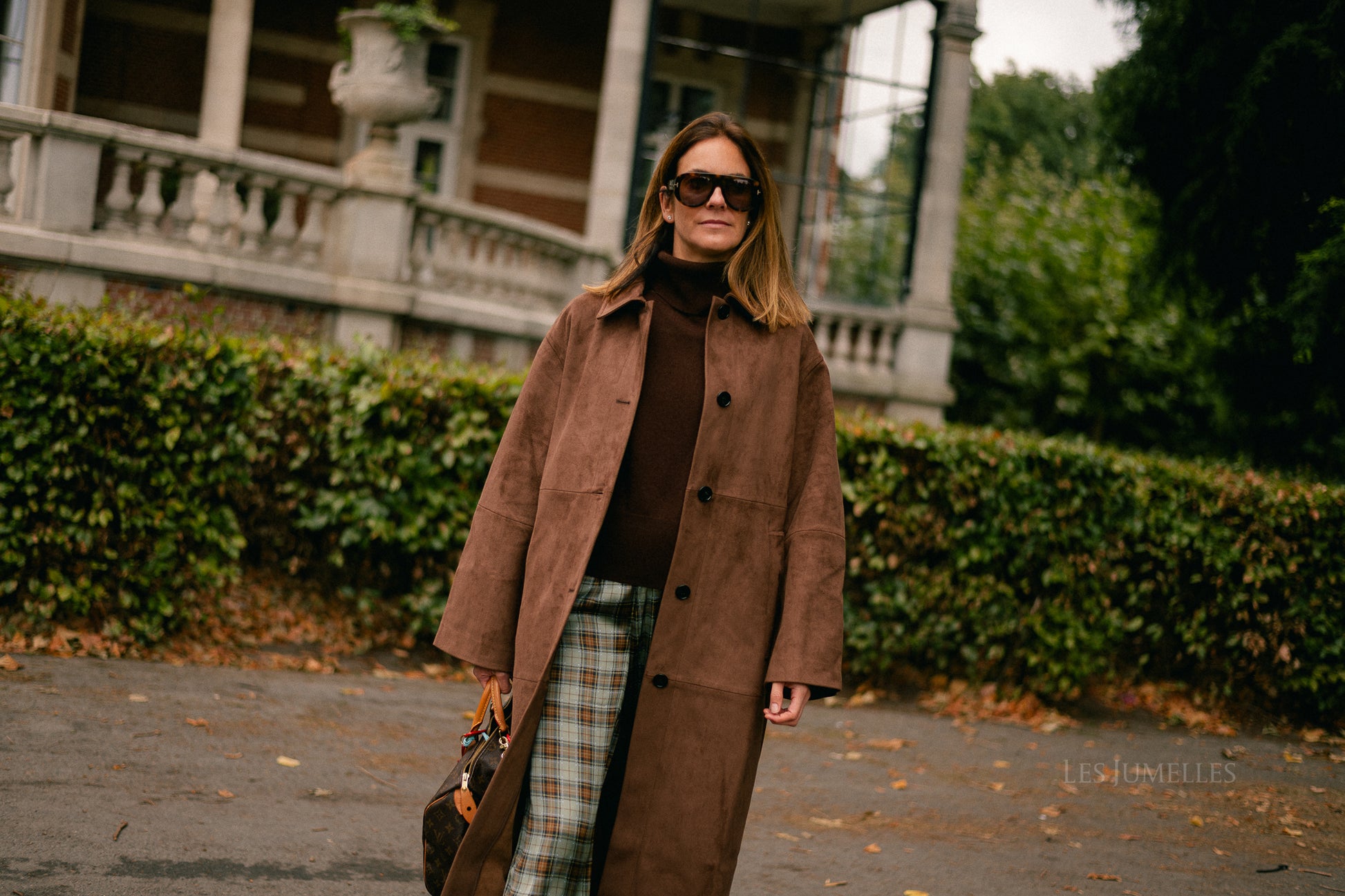 Ignacio coat fondue fudge