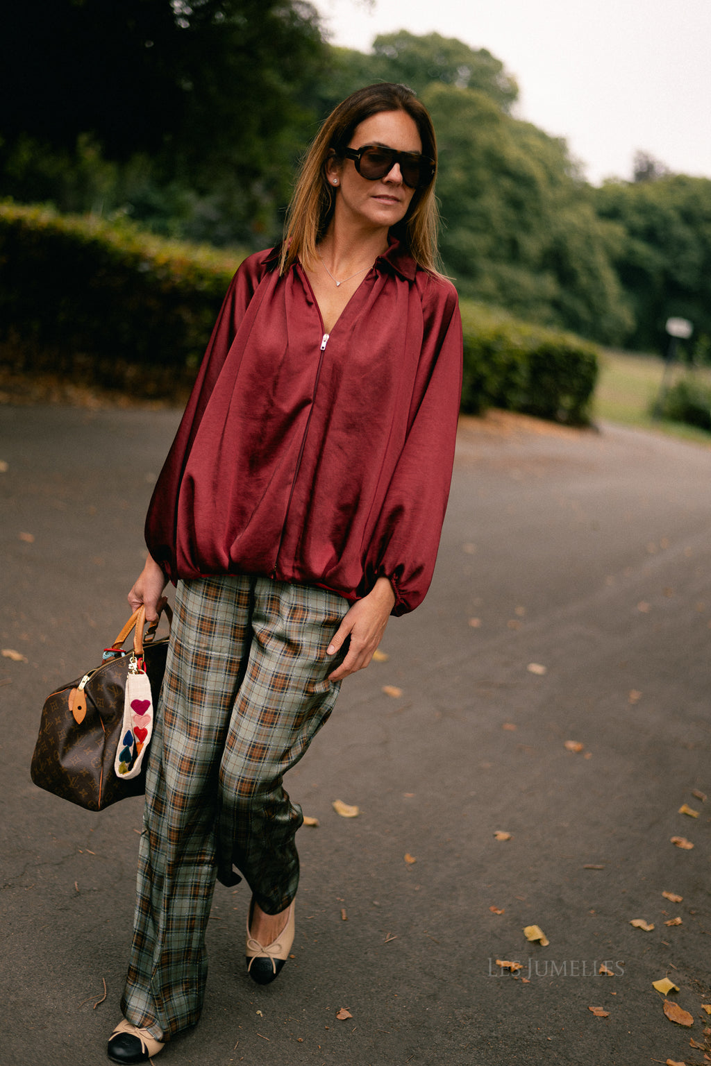 Romee jacket wine red