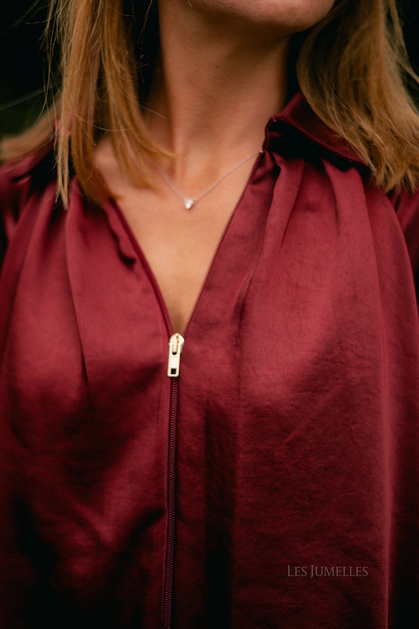 Romee jacket wine red