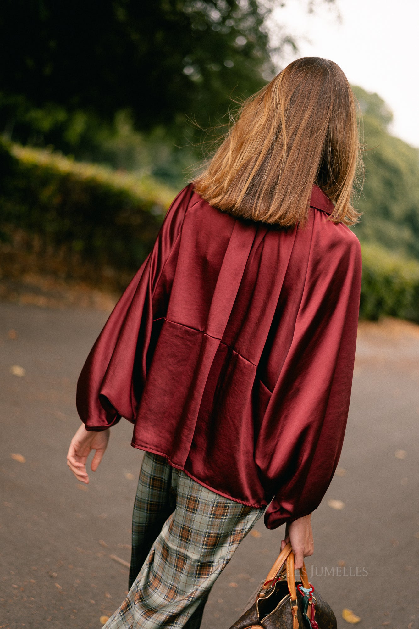 Romee jacket wine red
