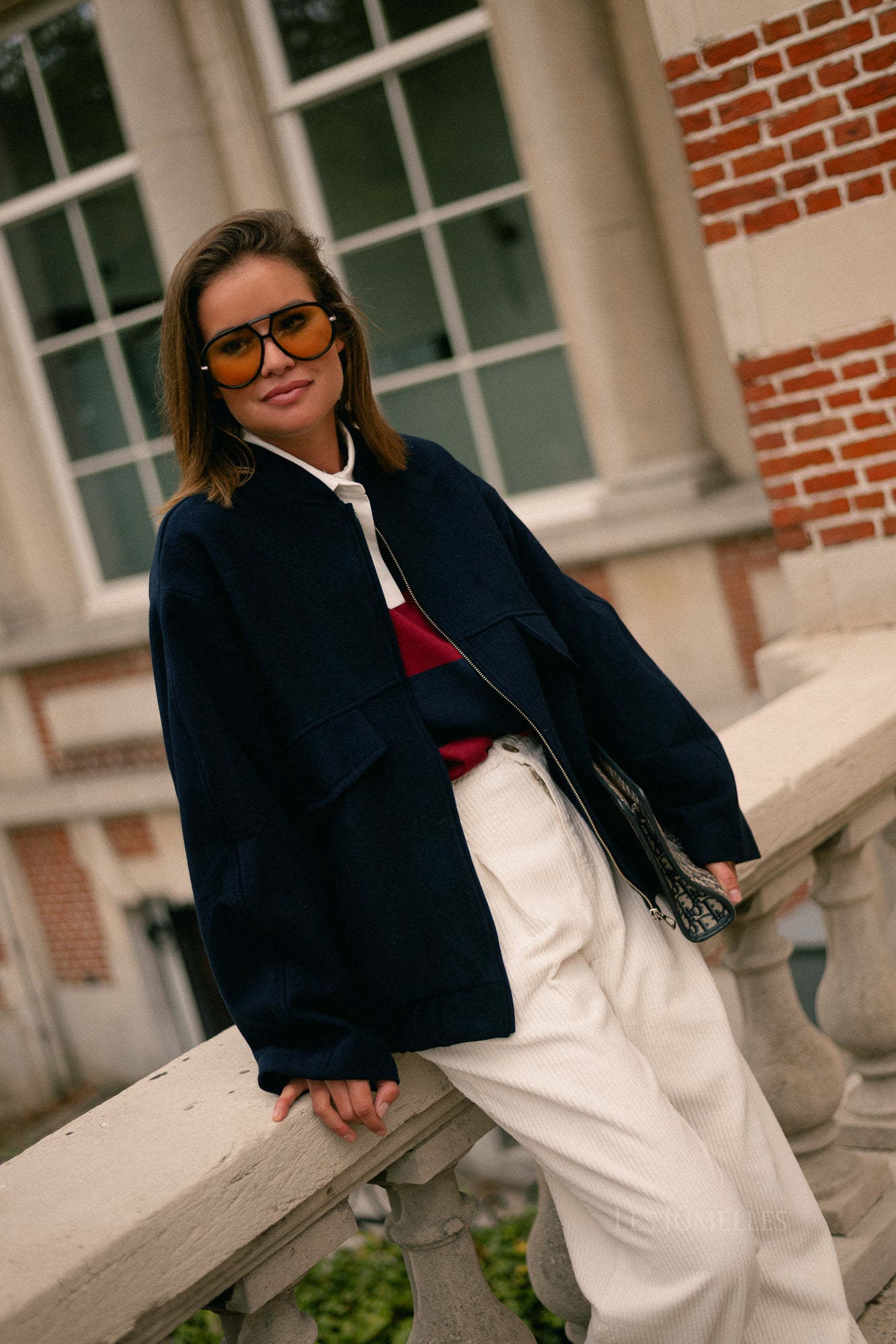 Frieda jacket dark navy