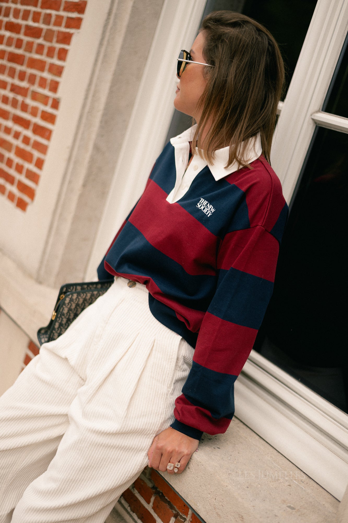 Teresa polo infinite navy/plum fantasy