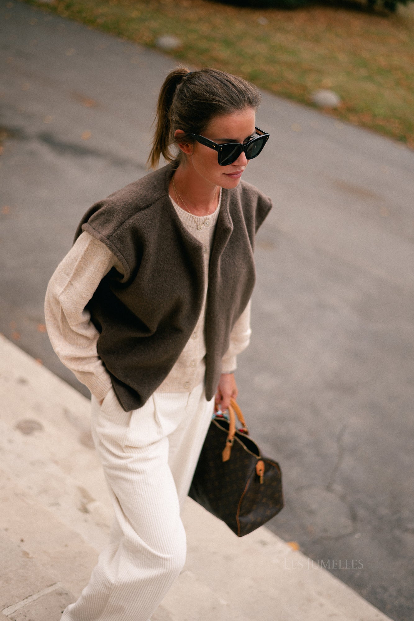 Claire SL jacket brown