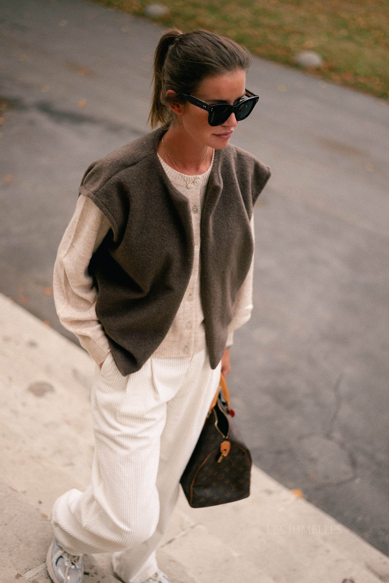 Claire SL jacket brown