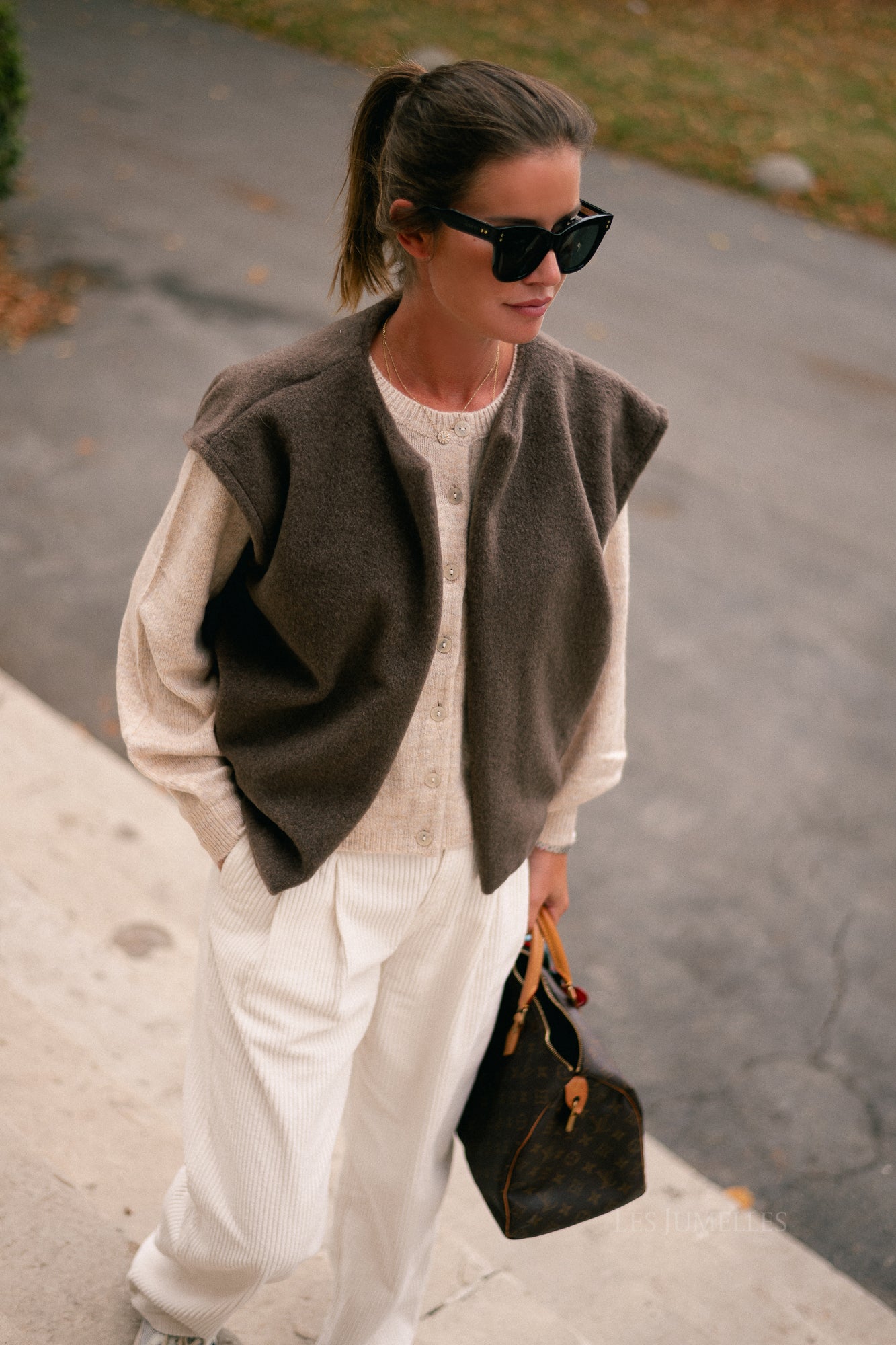 Claire SL jacket brown